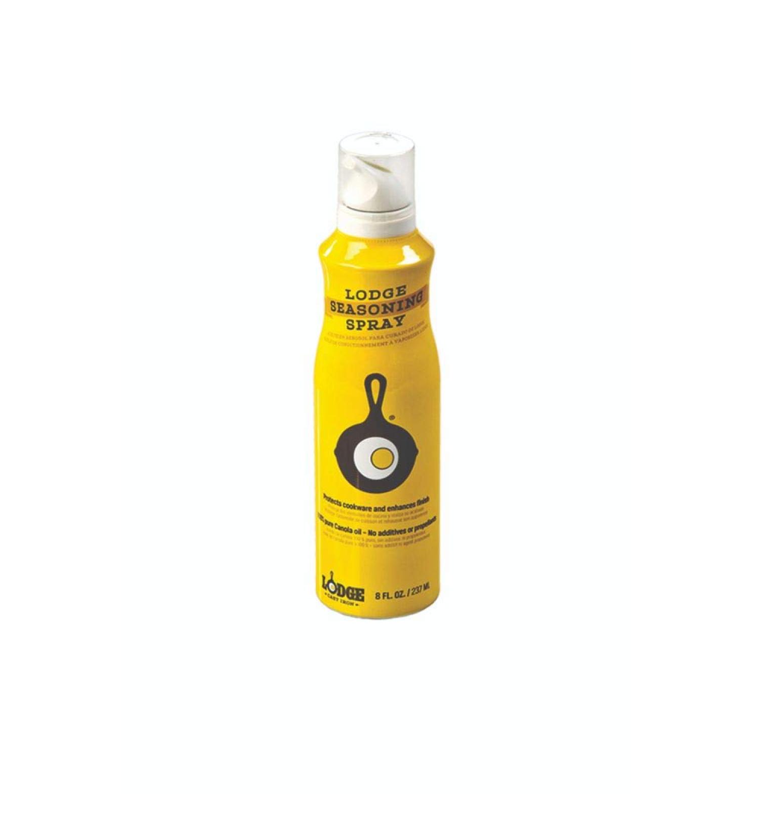 Lodge 8-Ounce Seasoning Spray: Yellow Iron Care Kit - Buy Online on GoSupps.com