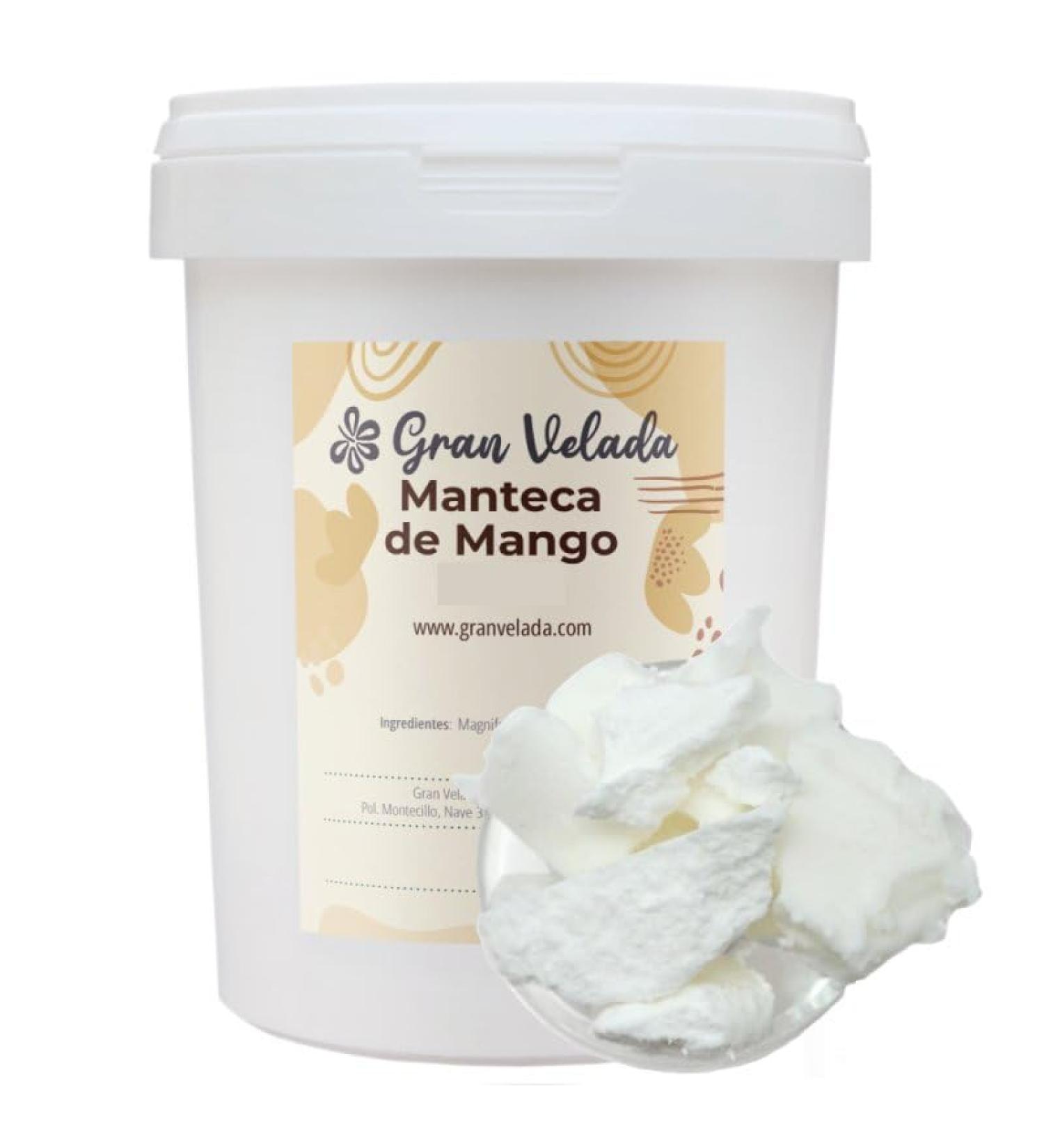  GRAN VELADA Gran Velada - Refined Mango Butter 50 ml | Ideal for face and body creams moisturizing and anti-aging cosmetic ingredient - Buy Online on GoSupps.com