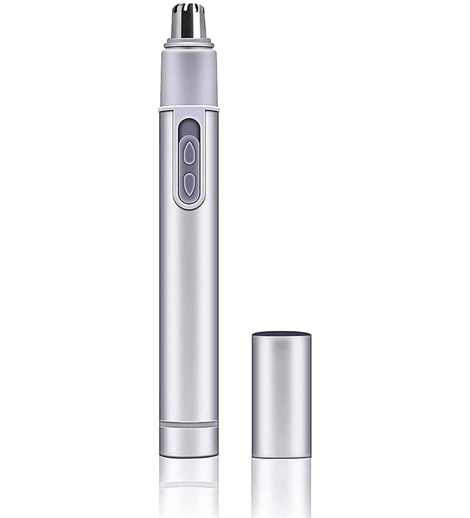 Mini Battery-Powered Nose & Ear Hair Trimmer - Stainless Steel Blades for Precision Grooming | Global Shipping Available - Buy Online on GoSupps.com