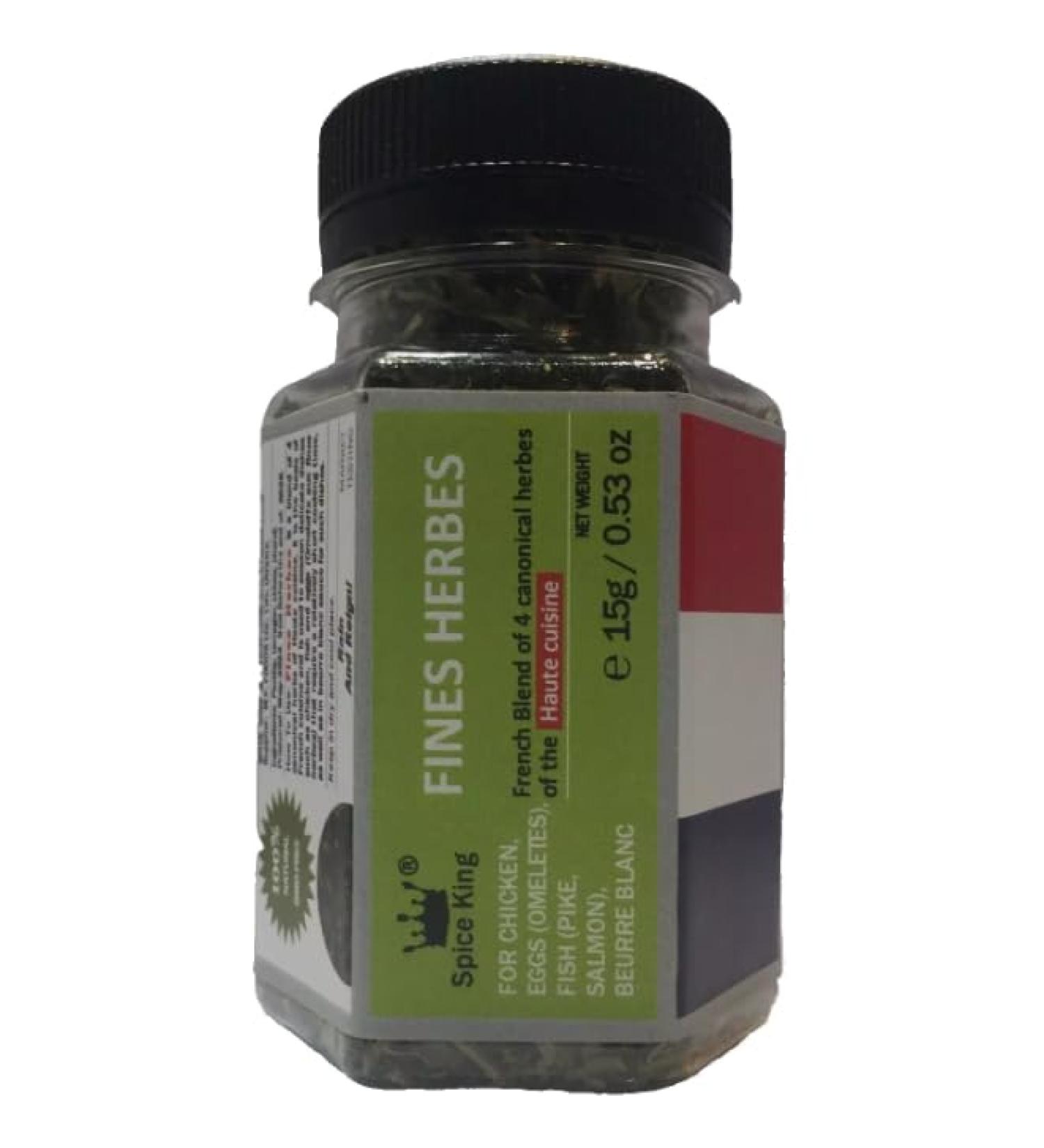 Fines Herbes Spice King m lange fran ais de 4 herbes Cerfeuil ciboulette persil estragon 15 g - Buy Online on GoSupps.com
