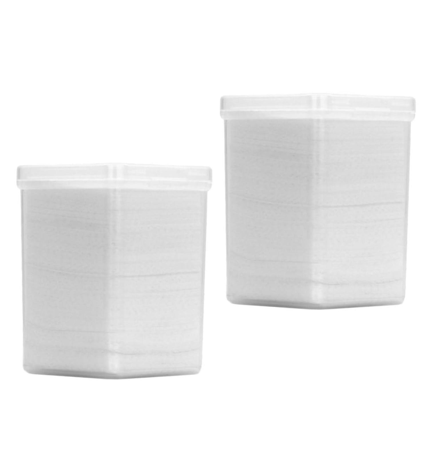 Ipetboom 2 Boxes Cleaning Pads Nail Molding Gel Nail Polish Remover Wipes Lash Remover Eyelashes Remover for Extensions Cleaning Cotton Pads Glue Manicure Fragments Non-Woven Fabric White - Buy Online on GoSupps.com