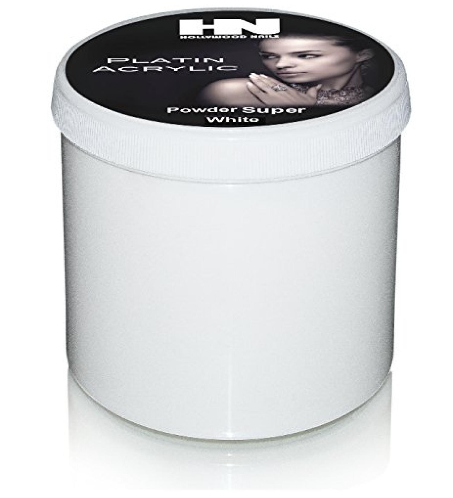 HN Hollywood nails Platin Acrylic Powder Clear - Powder for acrylic nail modeling