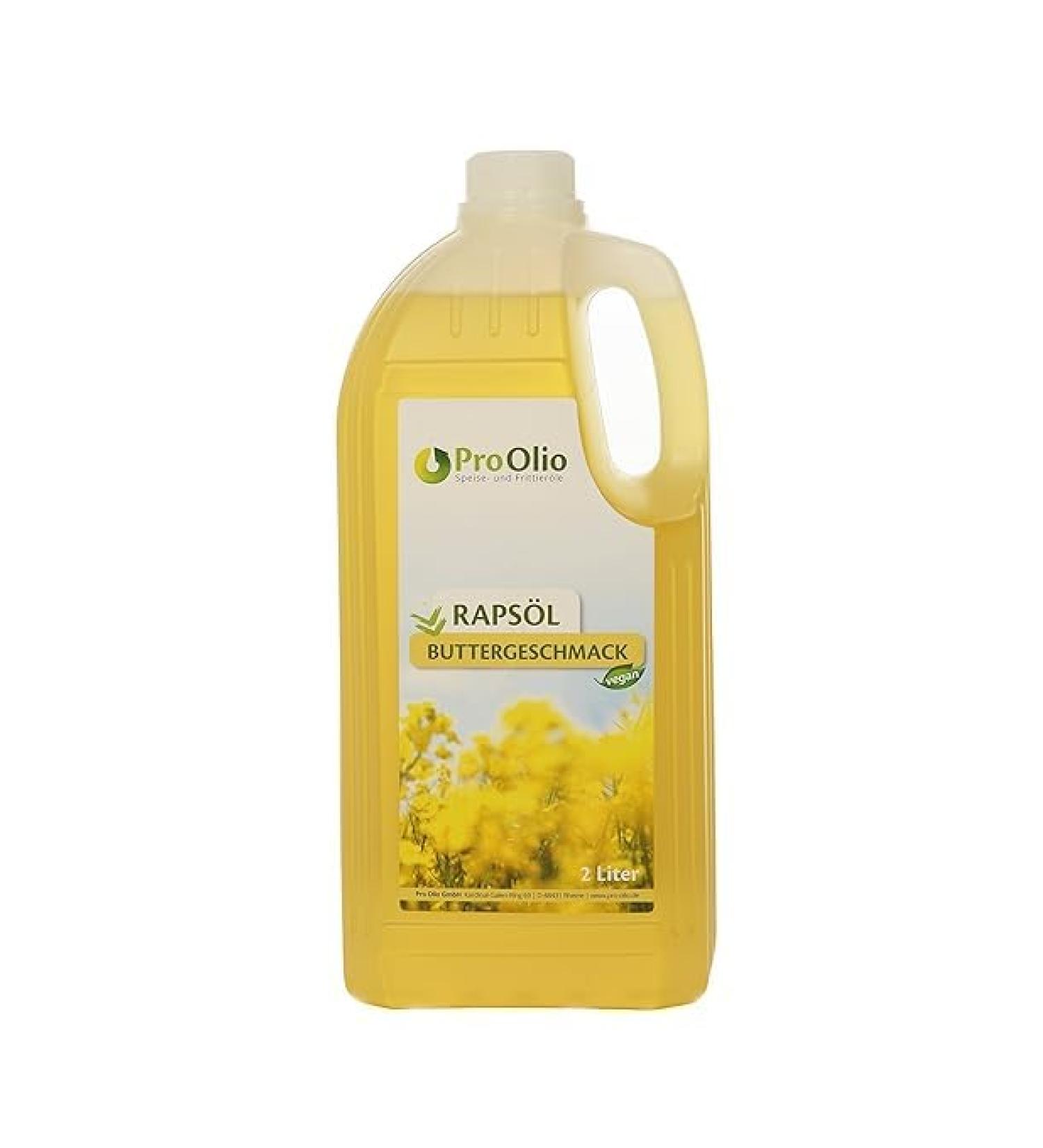 Buy Pro Olio Professional Rapeseed Oil Butter Flavor - Lactose-Free & Vegan - 2 Ltr | International Shipping - Buy Online on GoSupps.com