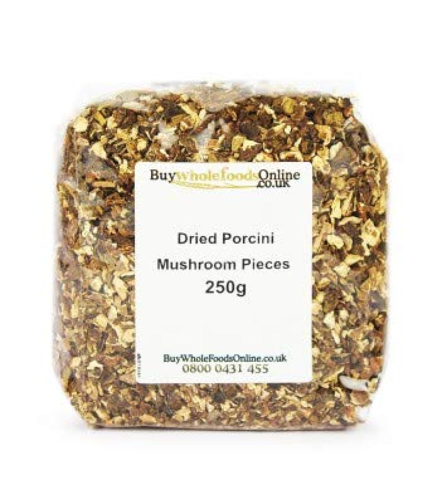 Buy Whole Foods Dried Porcini Mushroom Pieces (250g)