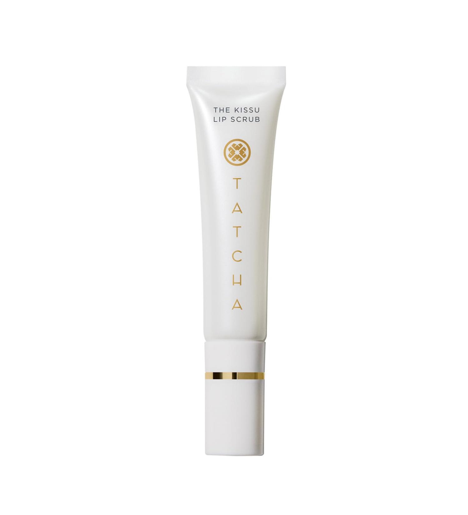 Tatcha Kissu Lip Scrub - Moisturizing Peach Seed Lip Exfoliant for Smooth Polished Lips | International Shipping Available - Buy Online on GoSupps.com