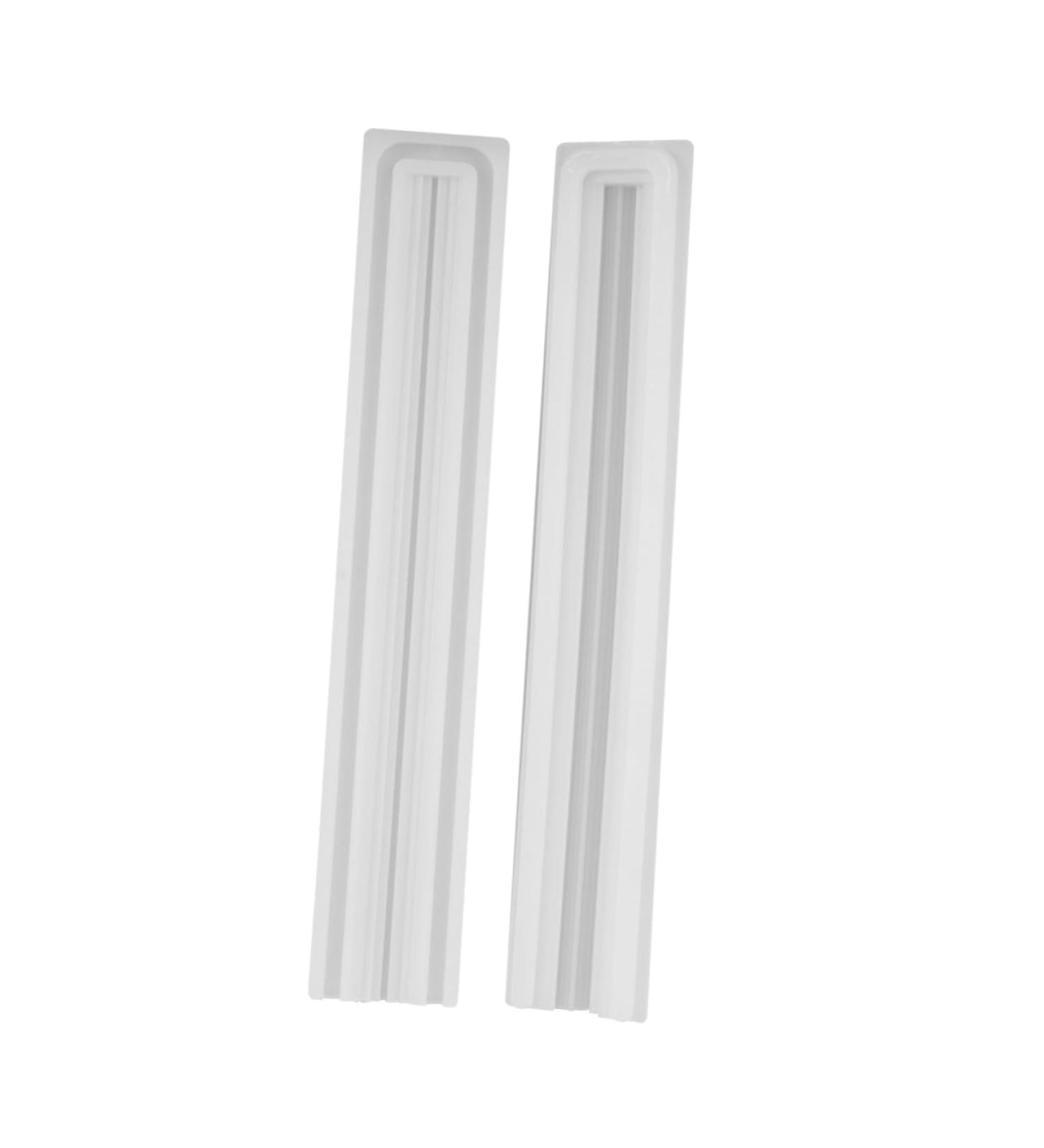 Ciieeo 1pc Sandwich Tube Mold Candle Tube Tuile Molds Silicone Mousse Cake para Snowflake Cake Mold Silicone Maple DIY Baking Mold Candle Making Soap White Chocolate Silica Gel 32X5.5CM - Buy Online on GoSupps.com