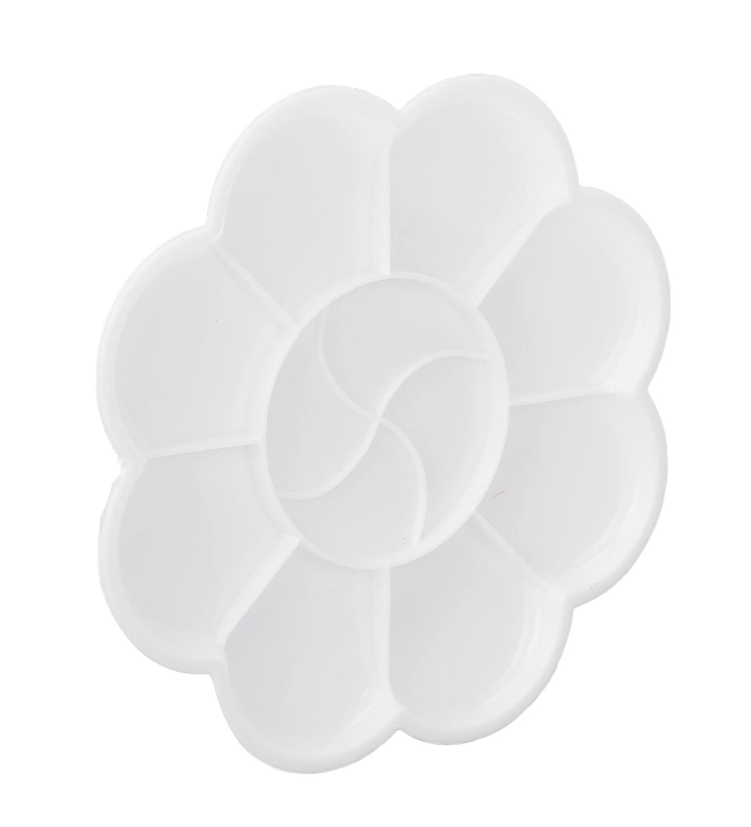 ZJchao White Paint Palette Makeup Lipstick Color Mixing Bowl Art Supply - Buy Online on GoSupps.com