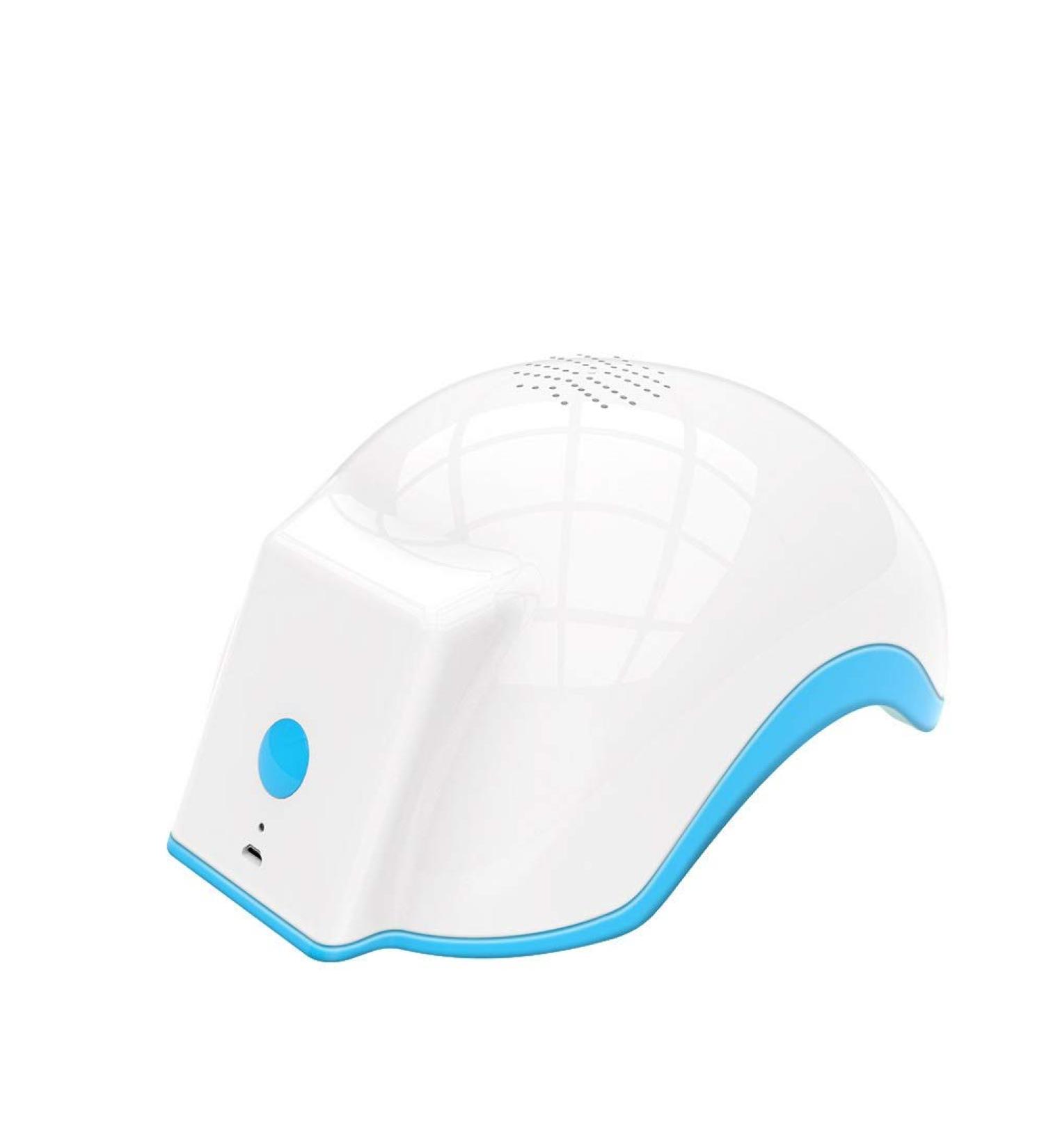 Anti Hair Loss Treatment - Hair Growth Helmet for Men & Women | Boost Hair Thickness & Regrowth (220V) - Buy Online on GoSupps.com