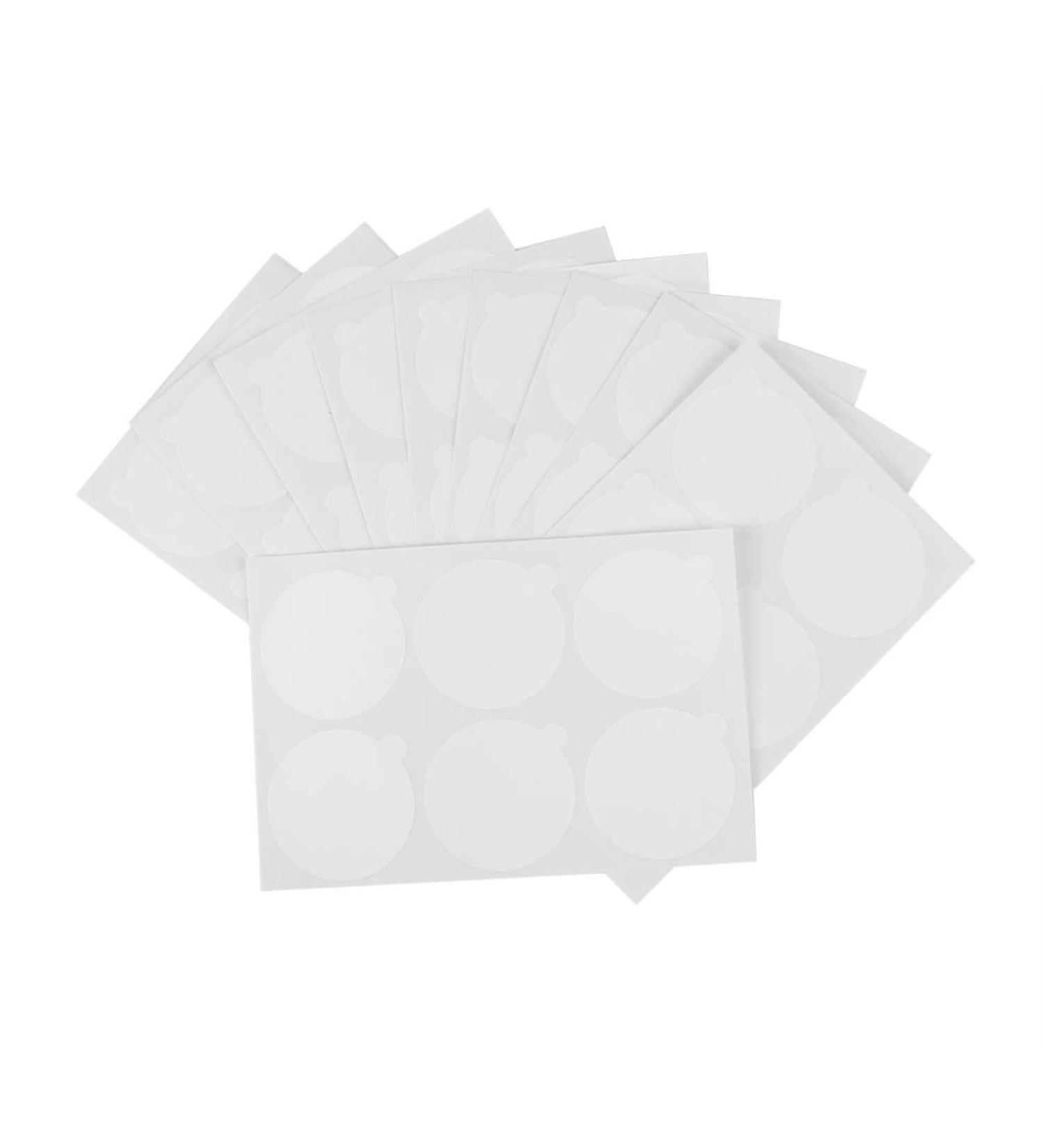 180pcs Disposable Eyelash Glue Holder Waterproof Sticker Pallet Paper Pads Stand On Jade Stone - Buy Online on GoSupps.com