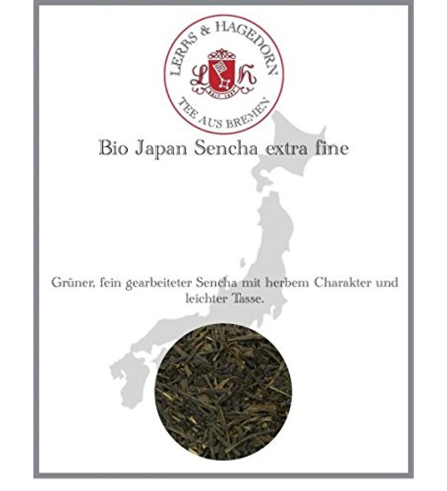  Lerbs & Hagedorn Organic Japanese extra fine Sencha 1 kg - Buy Online on GoSupps.com
