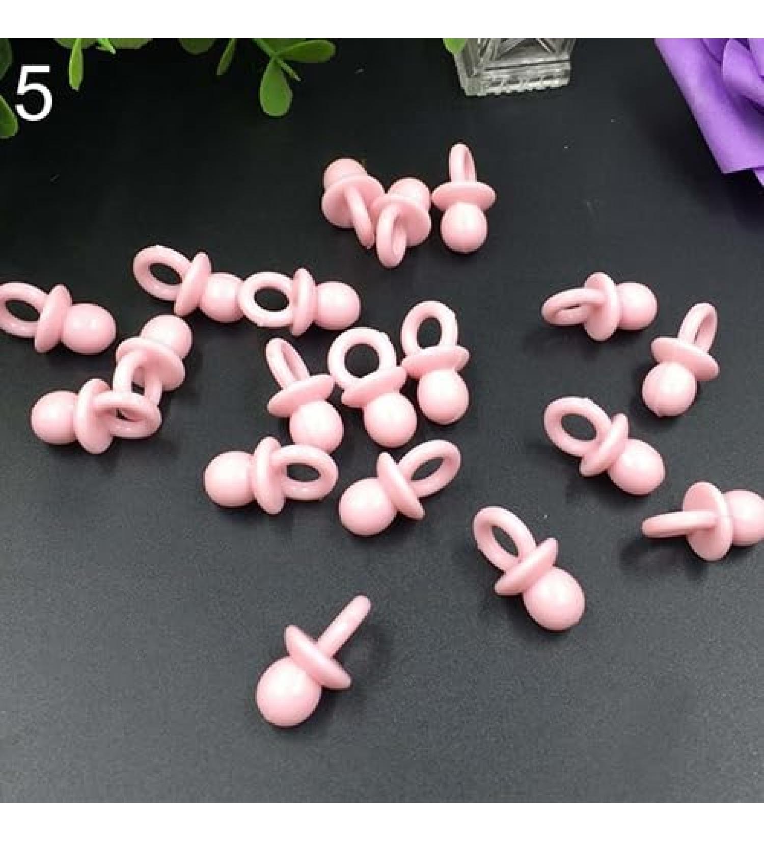 Porceosy Pacifier Decoration High Strength Tear-Resistant Pacifier Decoration Mini Exquisite Cream-Pink