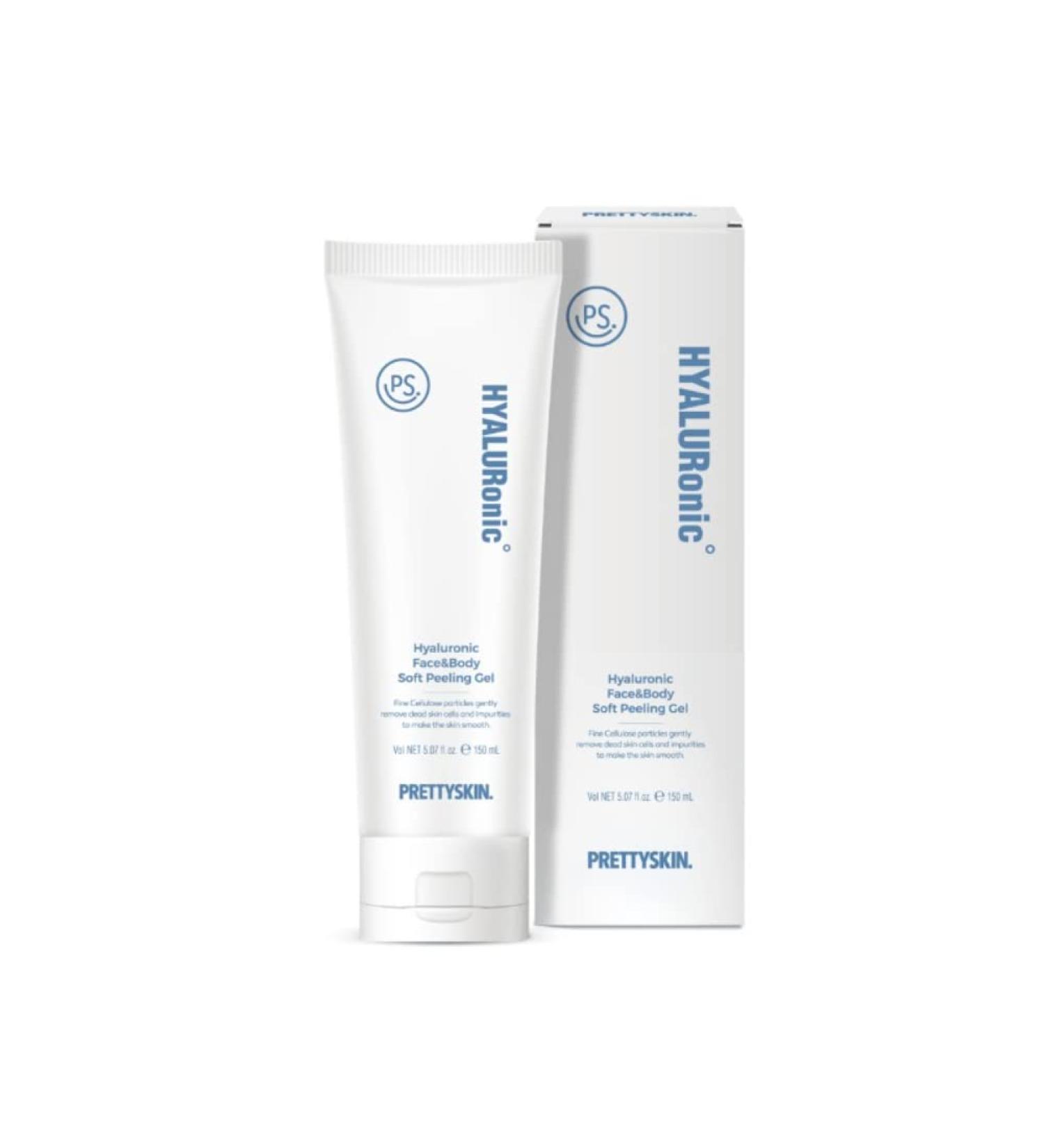 Buy PS.PRETTYSKIN Hyaluronic Exfoliating Scrub Gel - 5.07fl.oz (150ml) with Green Tea & Moisturizing Benefits | International Shipping - Buy Online on GoSupps.com