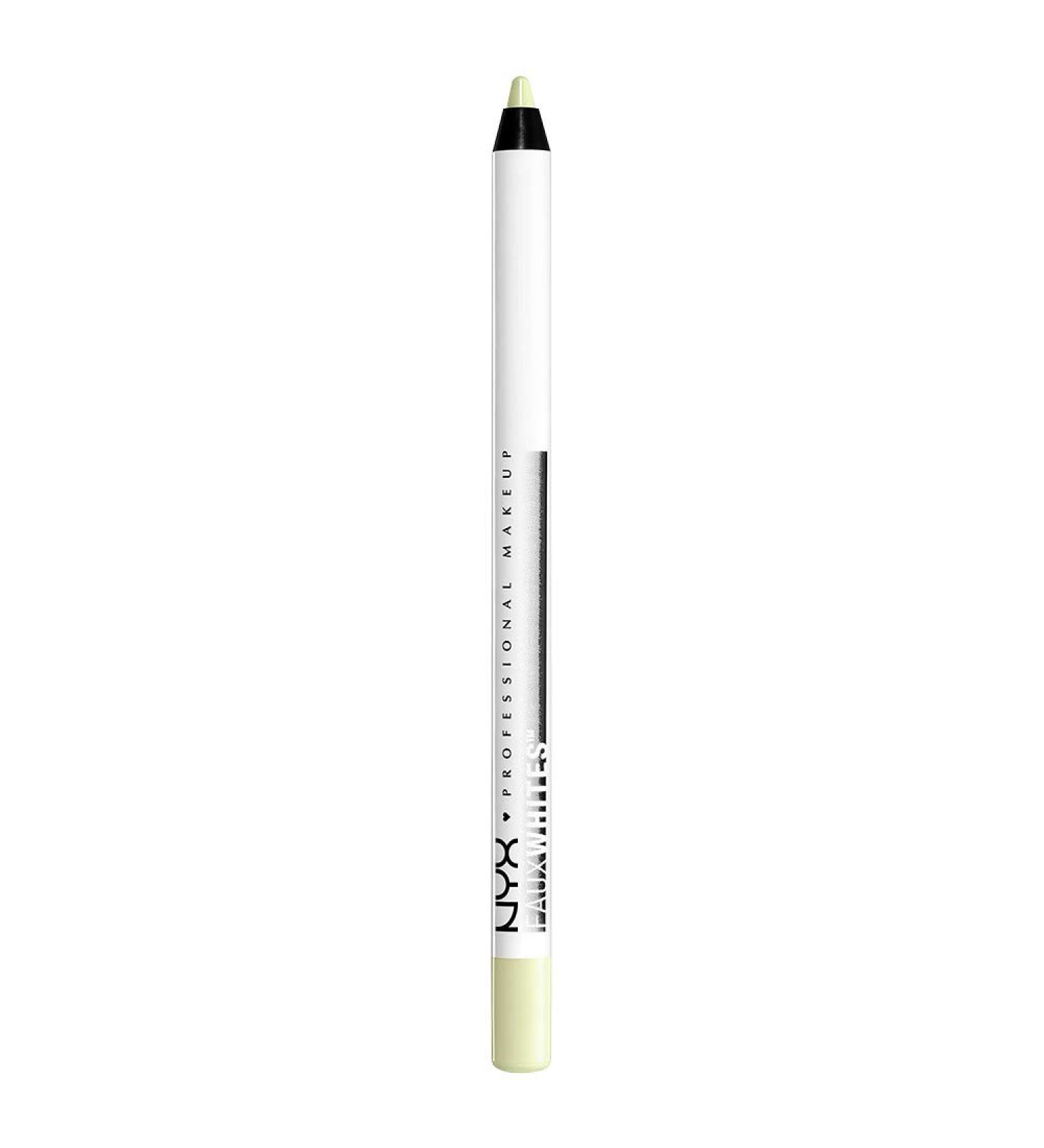 NYX Faux Whites Eye Brightener Eyeliner Pencil - Honeydew Green | 1 Count - Buy Online on GoSupps.com