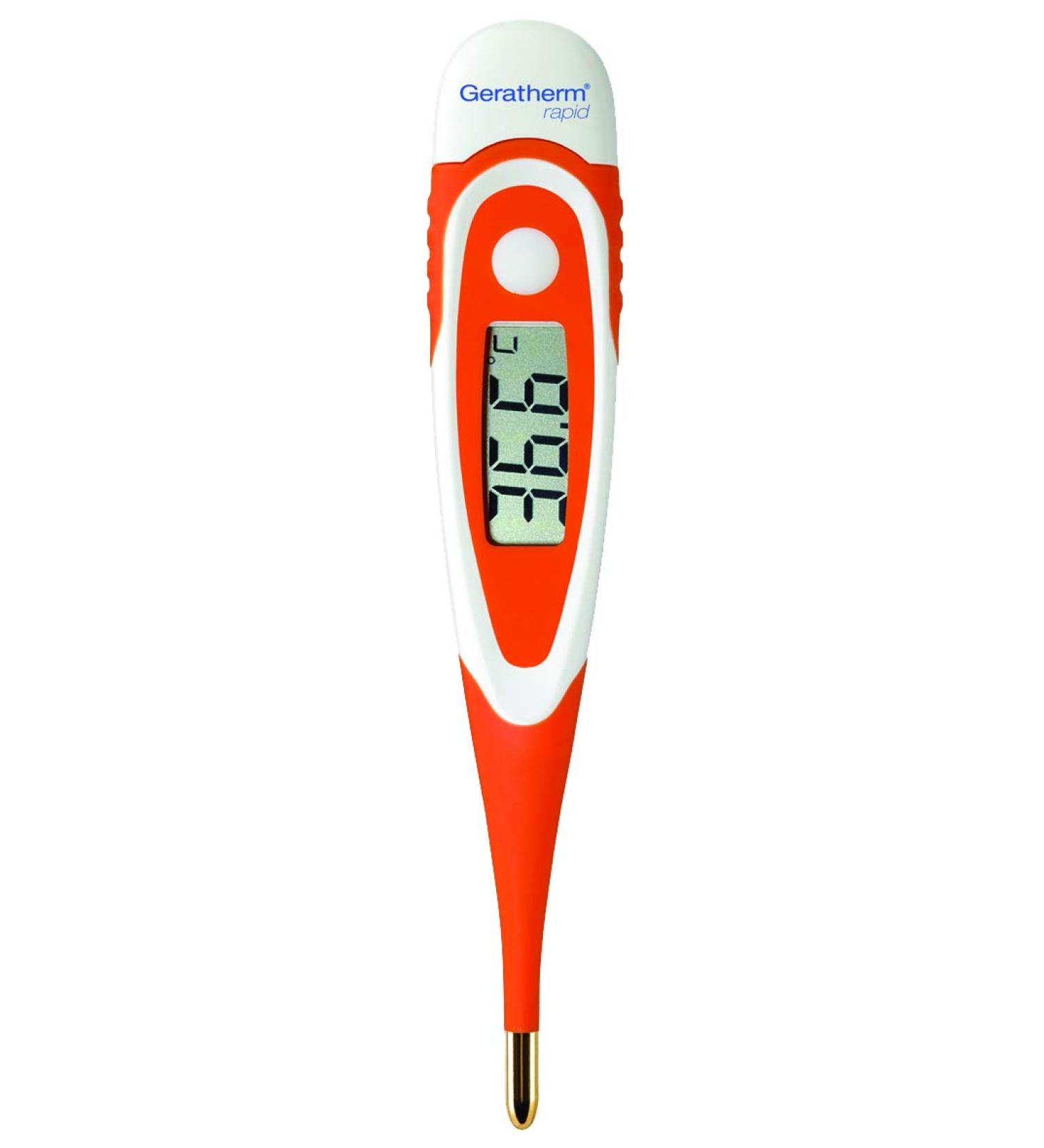 Geratherm Rapid Digital Fever Thermometer - Extra Fast 9 Second Measurement - Buy Online on GoSupps.com