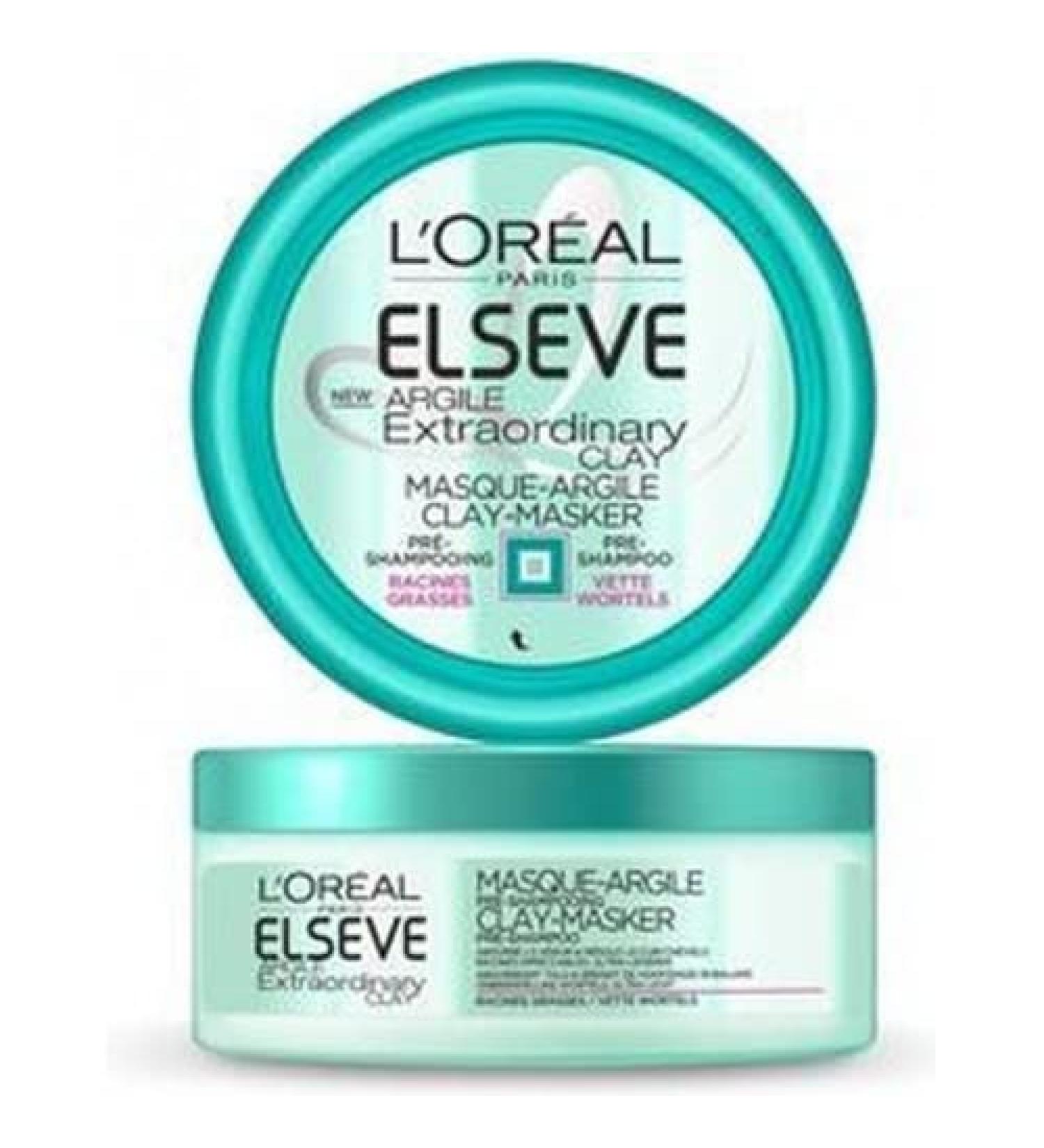 Lâ€Oréal Paris ElsèVe Els Argile Ext Pot150 Fnl - Shampoos (90 Mm, 90 Mm, 46 Mm, 218 G)