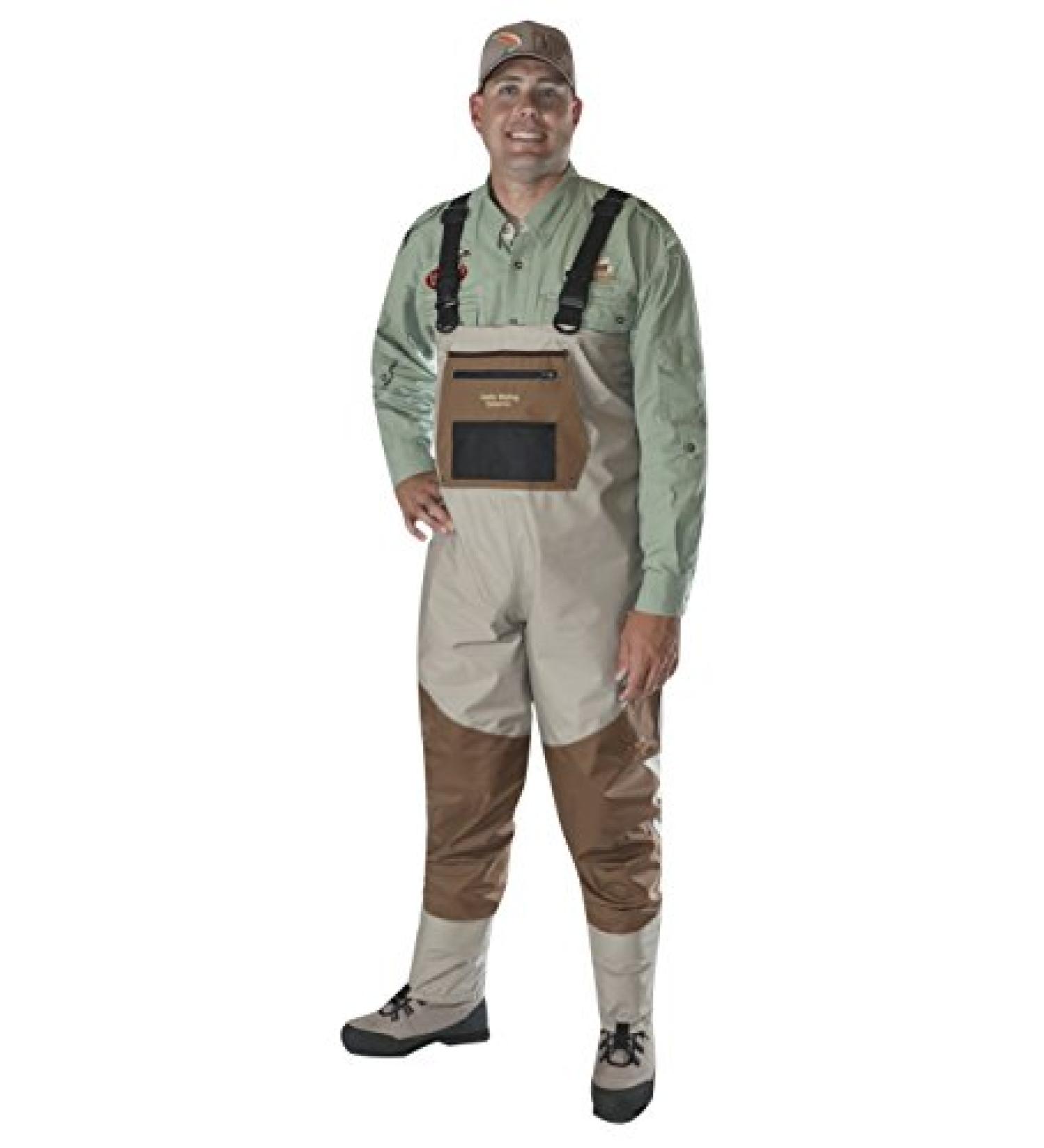 Caddis Men's 2-Tone Tauped Deluxe Stocking Foot Wader (X-Large) - Buy Online on GoSupps.com