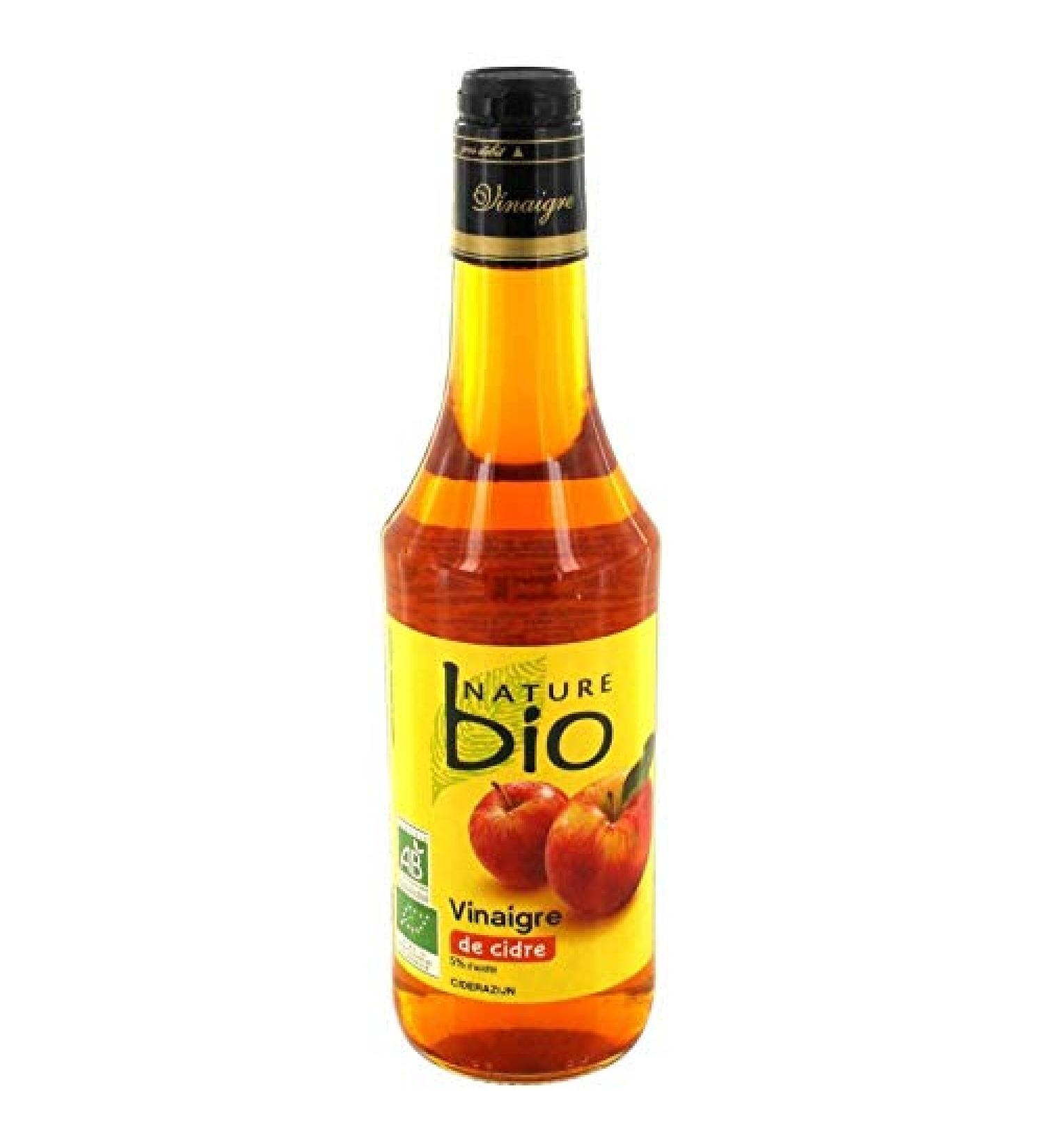 Nature Organic Apple Cider Vinegar 500 ml Pack of 4 - Buy Online on GoSupps.com