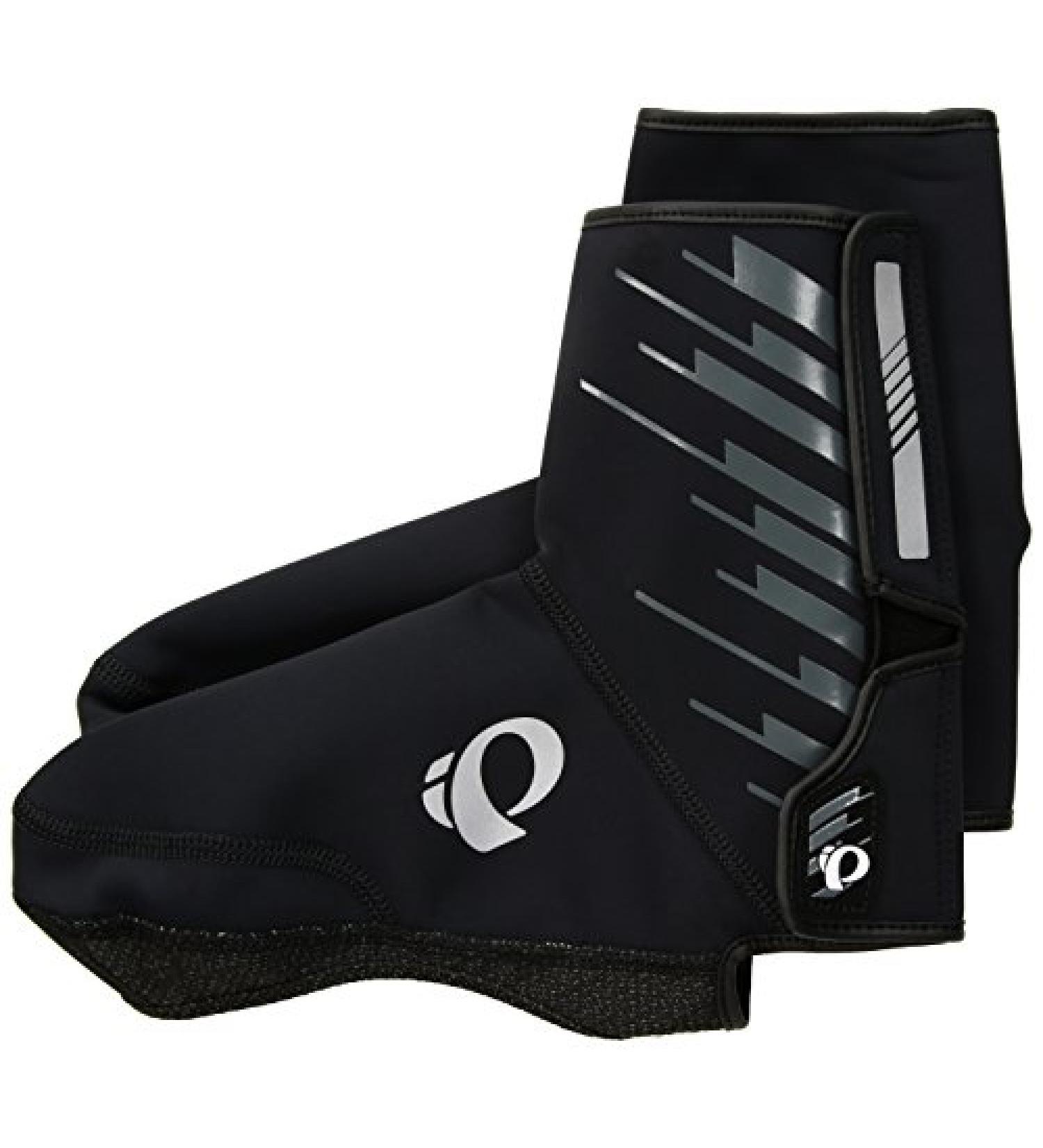 PEARL IZUMI Elite Softshell Shoe Cover, Black, Large X-Large Black