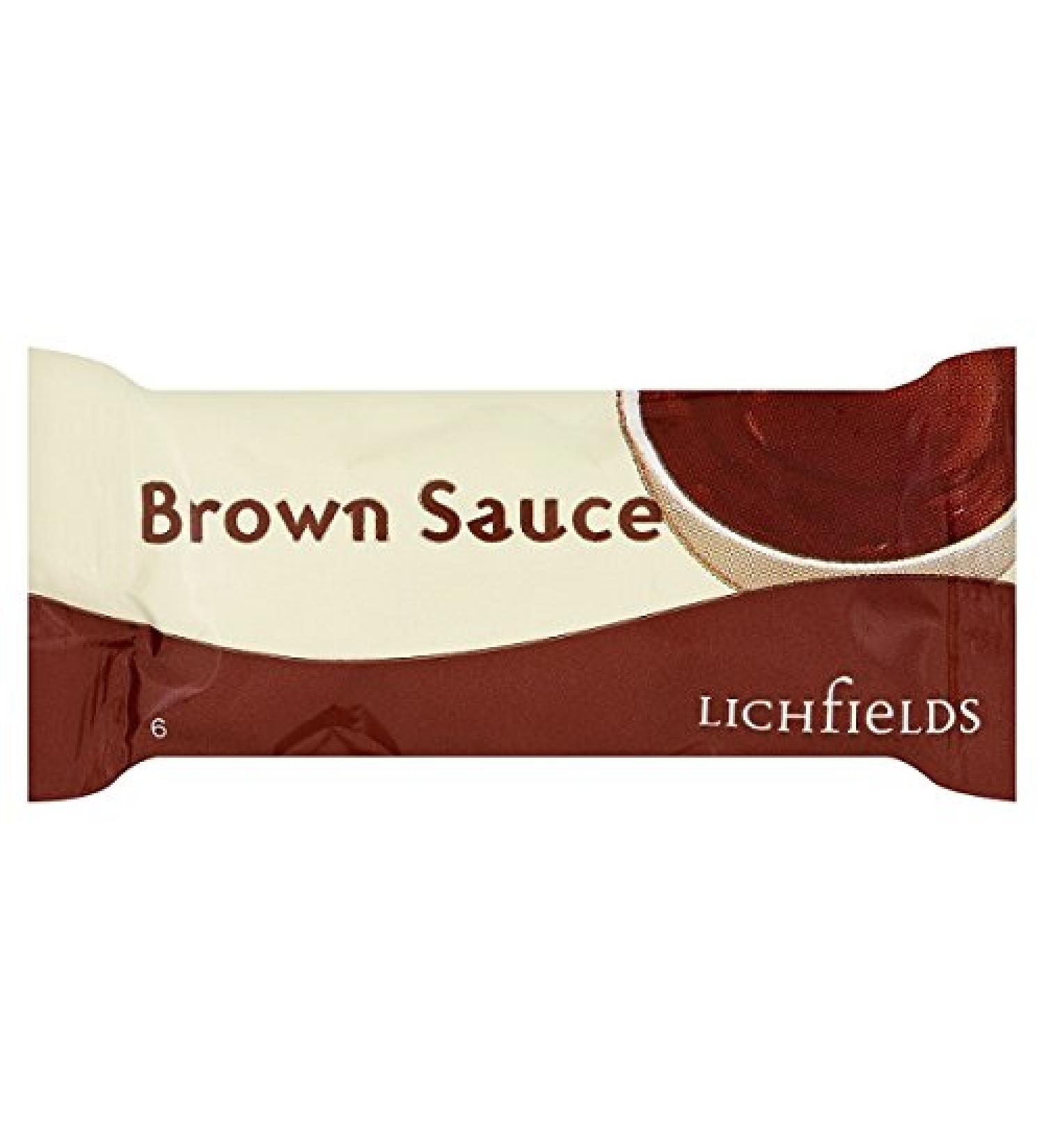 Lichfields Brown Sauce - 200 x sachets