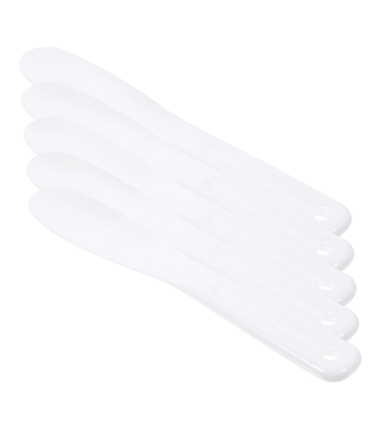 5 pi ces Spatules Cosm tiques Silicone pour Visage Cuill res Maquillage Pratiques et Compactes pour Application Uniforme de Masque et Soins Visage Kit DIY Beaut Portable - Buy Online on GoSupps.com