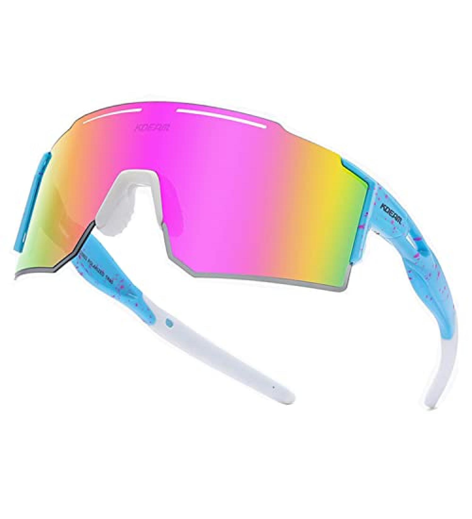 TOTOSALL Anti-UV Sports Polarized Vipers Sunglasses for Men and Women - Ideal for Driving, Running, Hiking, Cycling - Buy Online on GoSupps.com