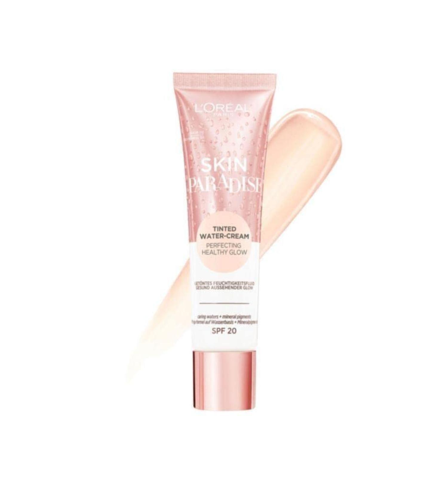 L'Oreal Paris Skin Paradise Tinted Moisturiser Up to 24h hydration SPF20 02 Fair 0.039 kg 02 Fair 0.039 kg (Pack of 1) - Buy Online on GoSupps.com