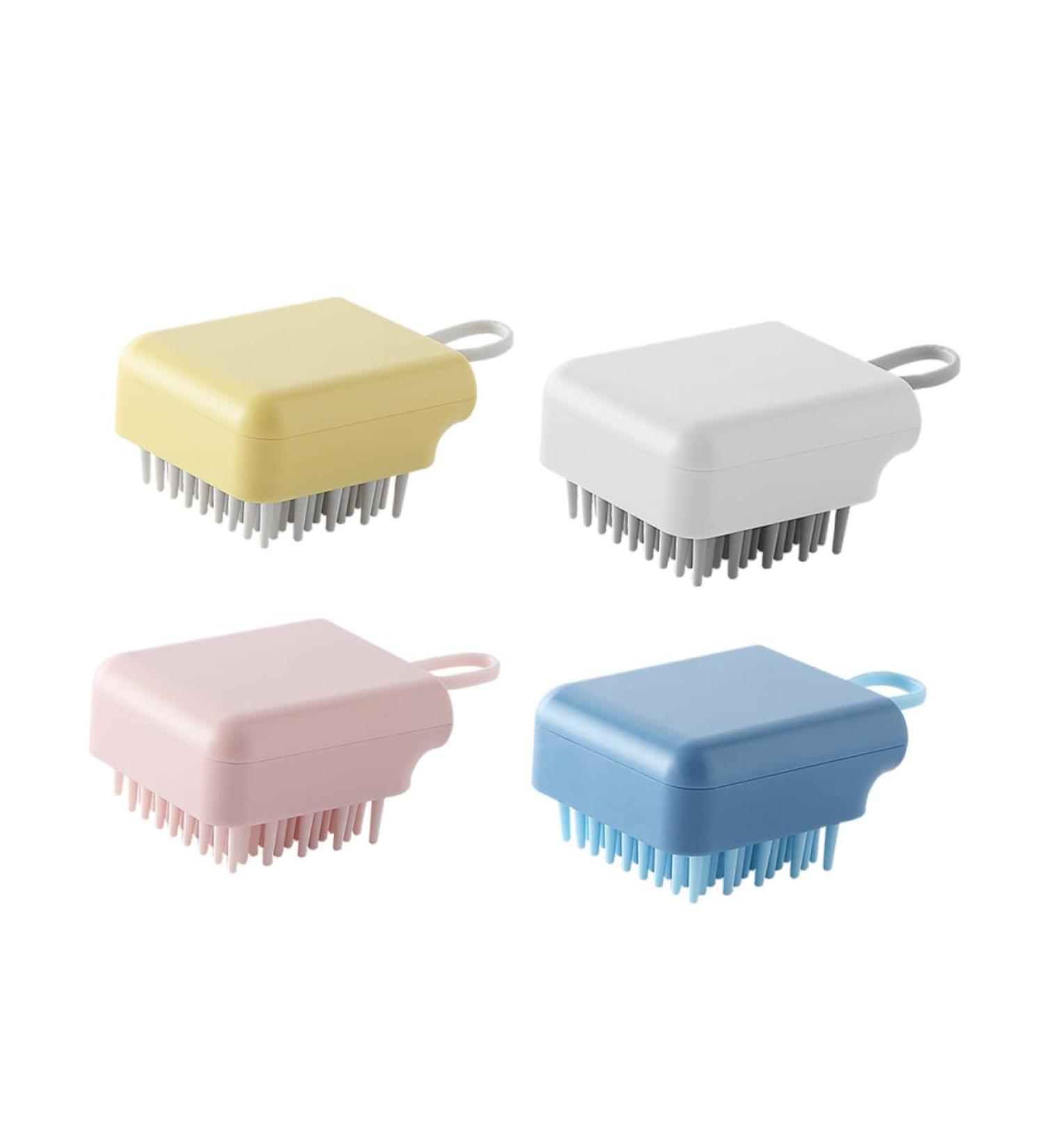 Shop Mikinona 4-Piece Massage Shampoo & Scalp Massager Set | Health & Wellness Brush for Spa-Like Relaxation | International Shipping Available - Buy Online on GoSupps.com