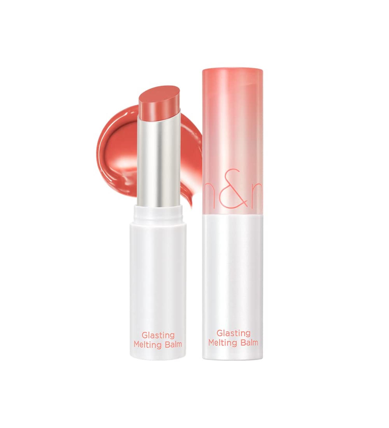 rom&nd Glasting Melting Balm 03 SORBET BALM 3.5g - Moisture Glossy Pump Lips | Vegan Formula with High Pigmentation - Buy Online on GoSupps.com