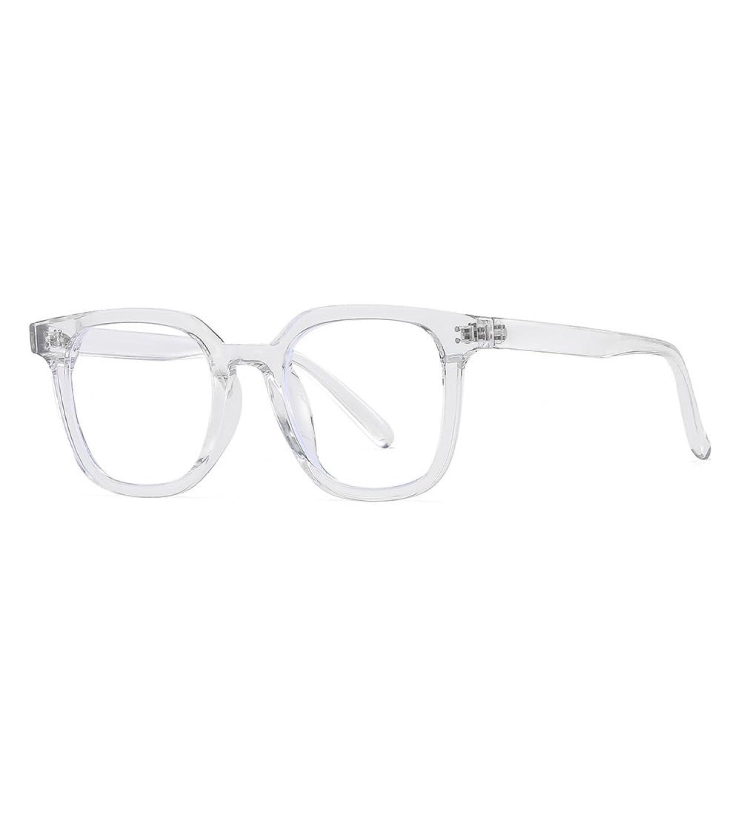 Fuqinqingoz Large Square Reading Glasses - HD Anti-Blue Light Glare-Free Computer Readers for Men & Women - C2 Color +350 Strength - Buy Online on GoSupps.com