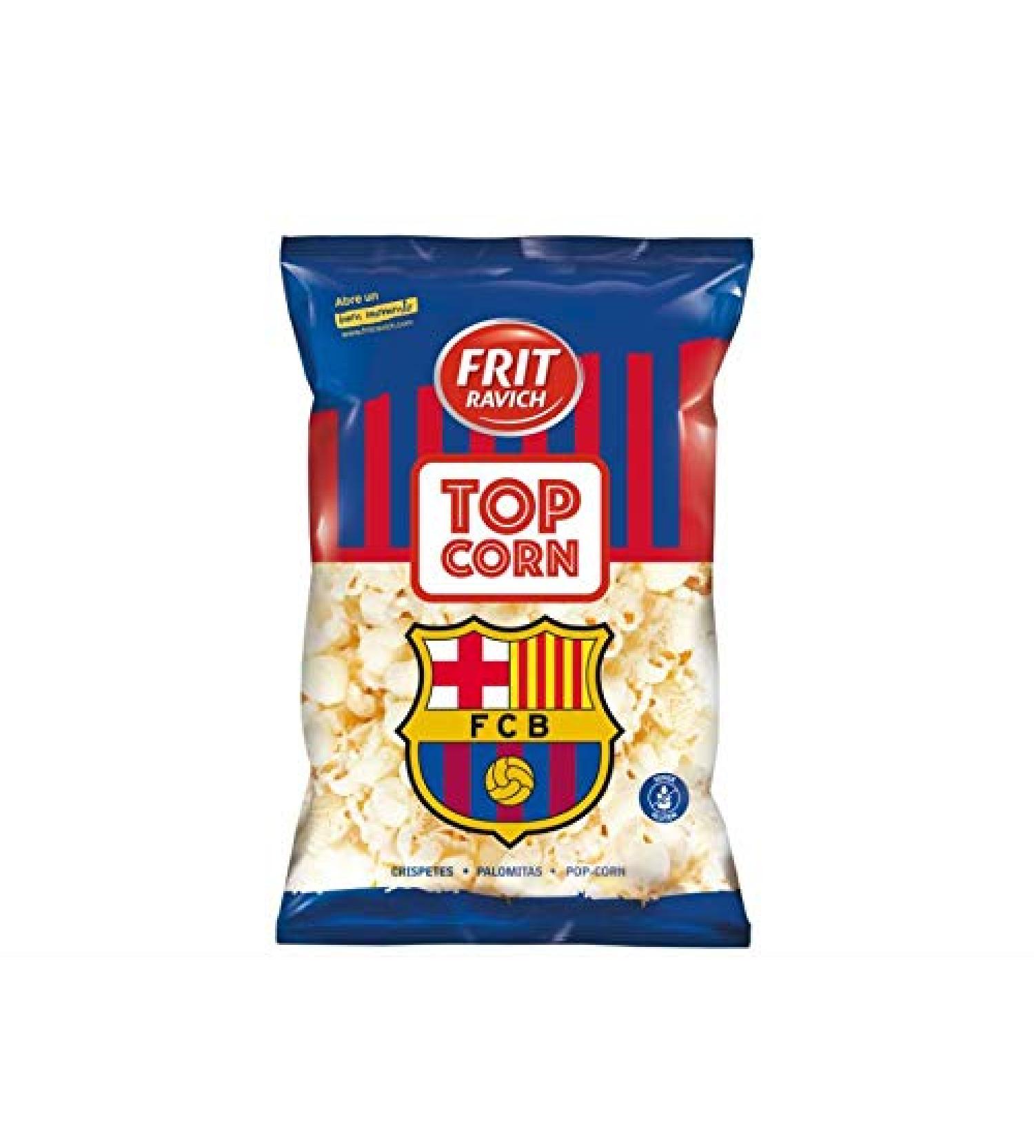 Top Corn Popcorn sal dition FC Barcelone Sac 80 g