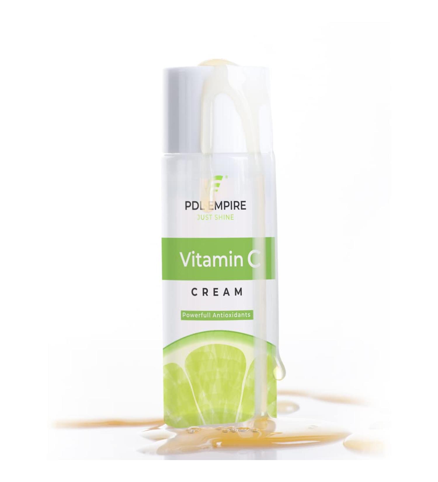 Moisturizing Vitamin C Face Cream - Anti-Aging & Brightening Skincare | 50ml - Buy Online on GoSupps.com