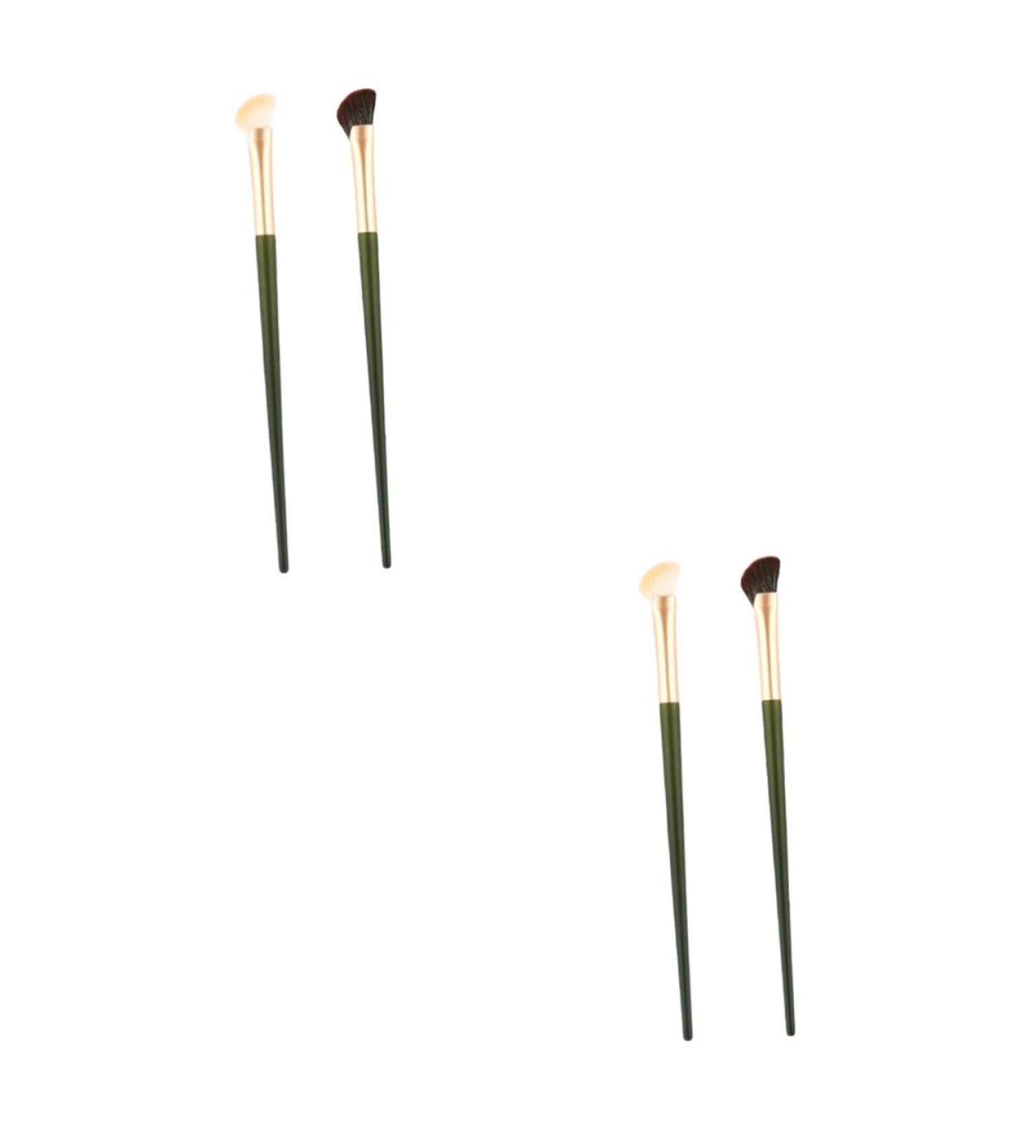 FRCOLOR 4 pcs Nose Shadow Brush Set - White Hair Contour Brushes with Wooden Handles for Women - Perfect for Highlighting & Contouring - Buy Online on GoSupps.com