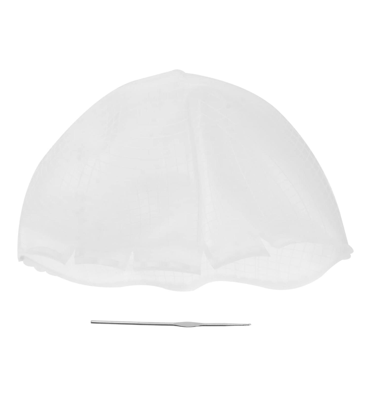 Uonlytech Reusable Silicone Highlighting Cap for Hair Dyeing - Home Salon Hair Styling Tool with Hook - Buy Online on GoSupps.com