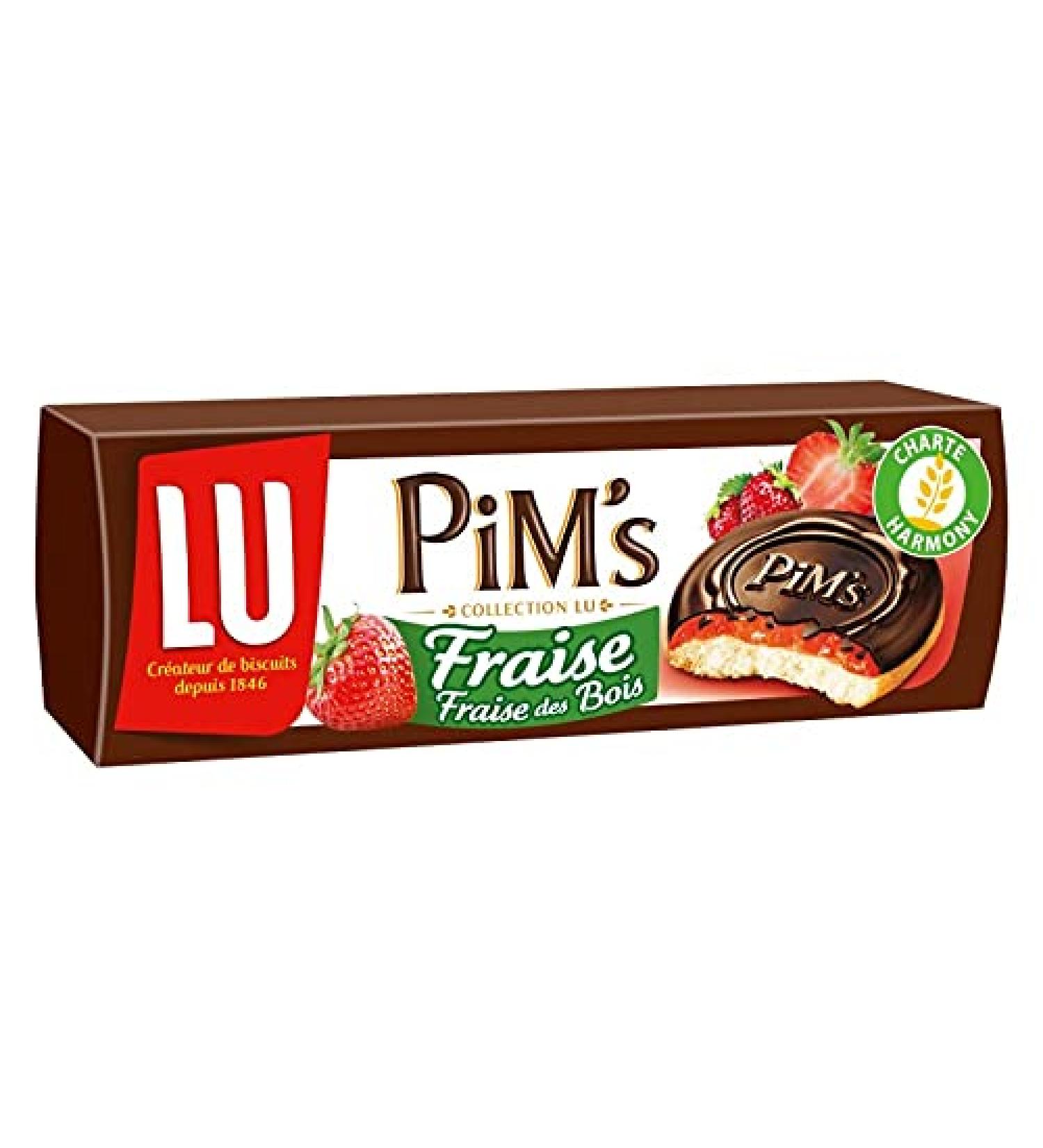LU PIM'S - Pim'S Strawberry Touch of Wild Strawberry 150G - Pack of 4 - Buy Online on GoSupps.com