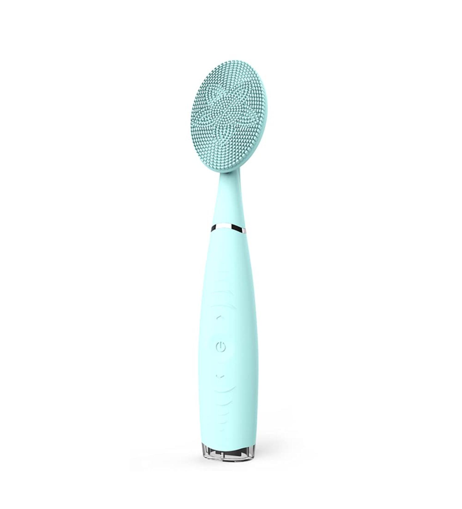 EAVO Facial Cleansing Brush Electric Sonic Face Wash Brush with 5 Adjustable Speed Rechargeable Hand-held Cleansing Instrument IPX6 Waterproof Silicone Cleansing Brush for Deep Cleansing and Massaging - Buy Online on GoSupps.com