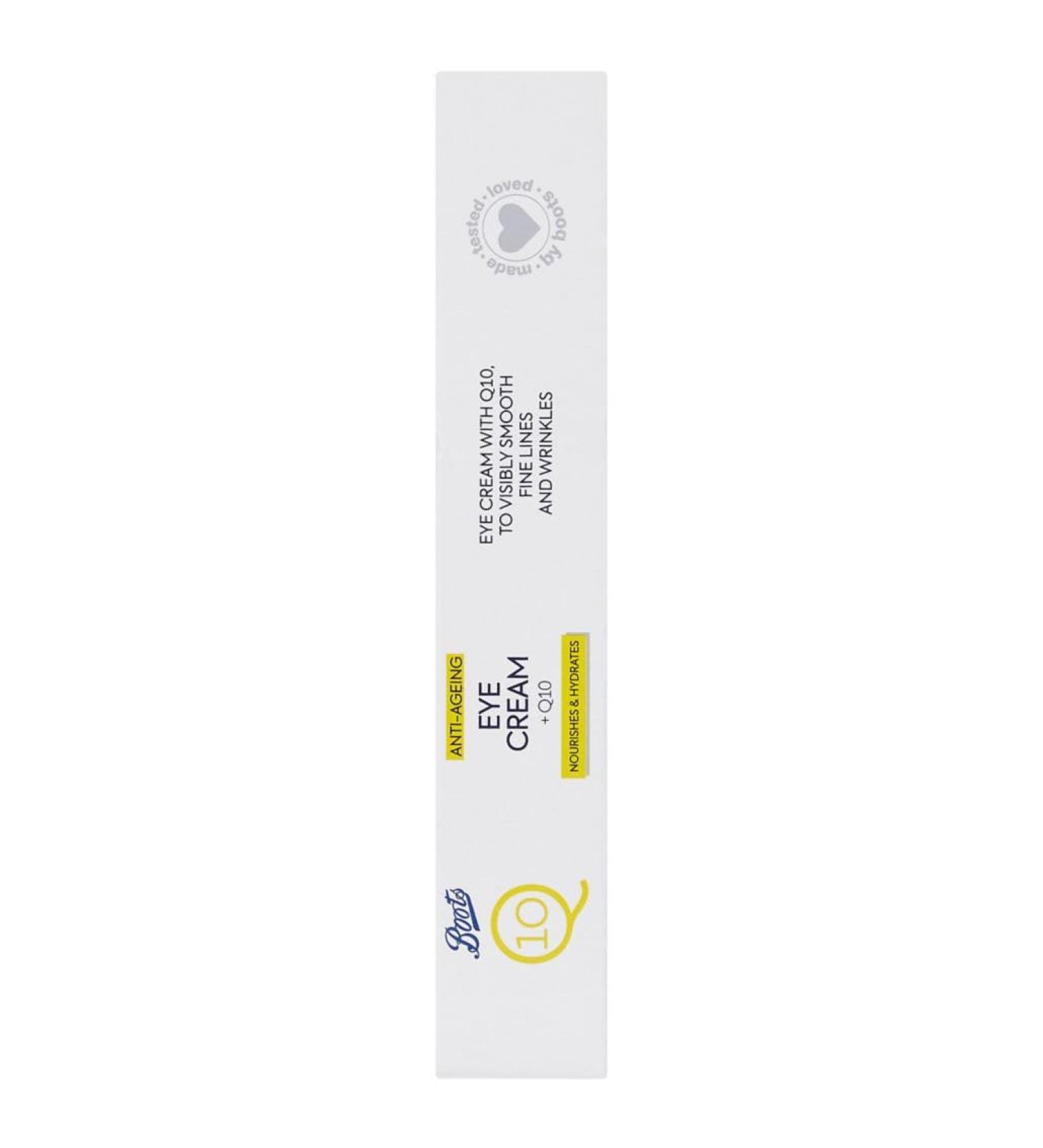 Boots Anti-Ageing Eye Cream +Q10 15ml
