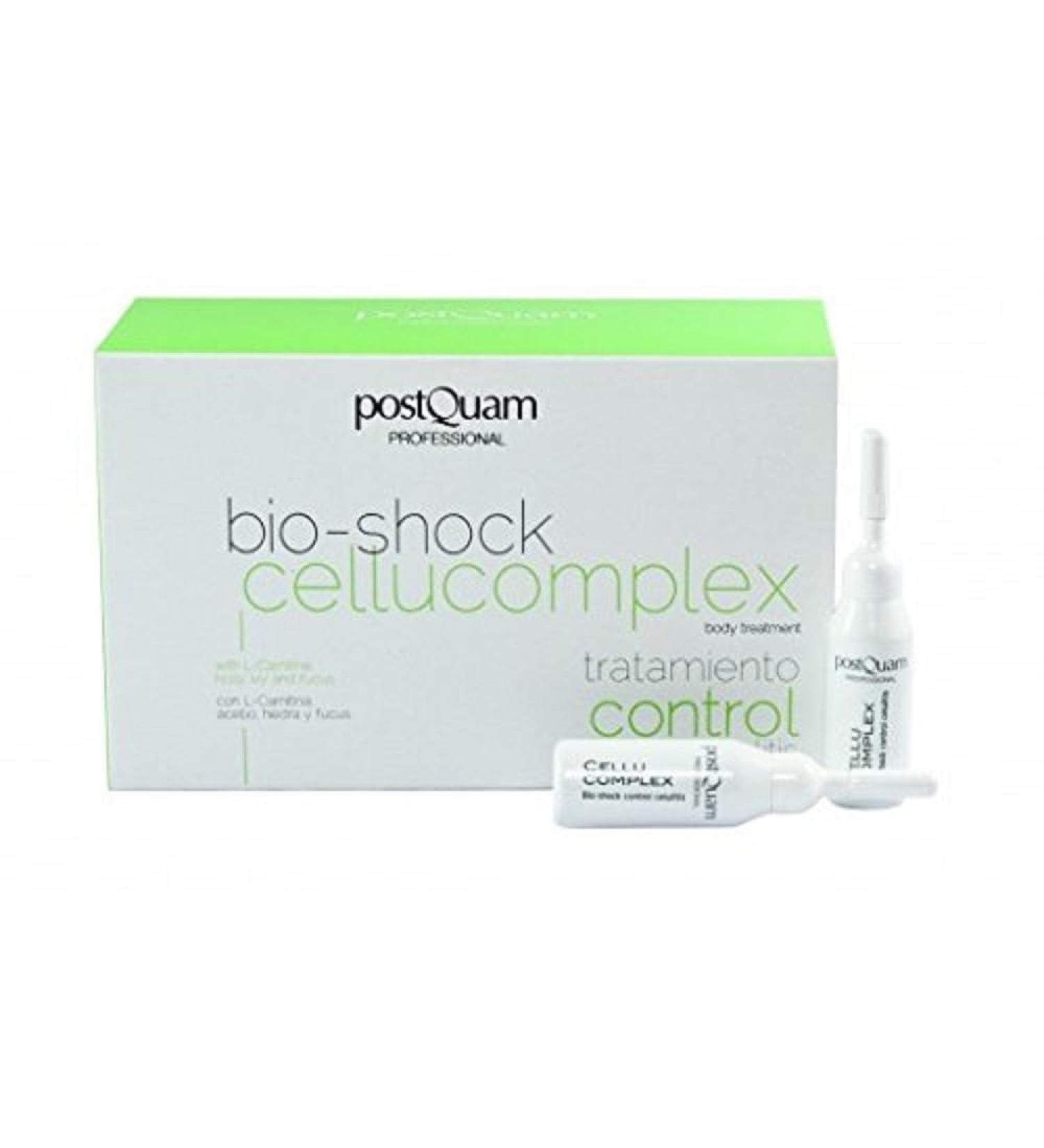 Postquam-anti-cellulite treatment for the removal of fat-hand windows on the body |Cellulite reduction and restoration of skin resistance - 12 ampoules of 10 ml