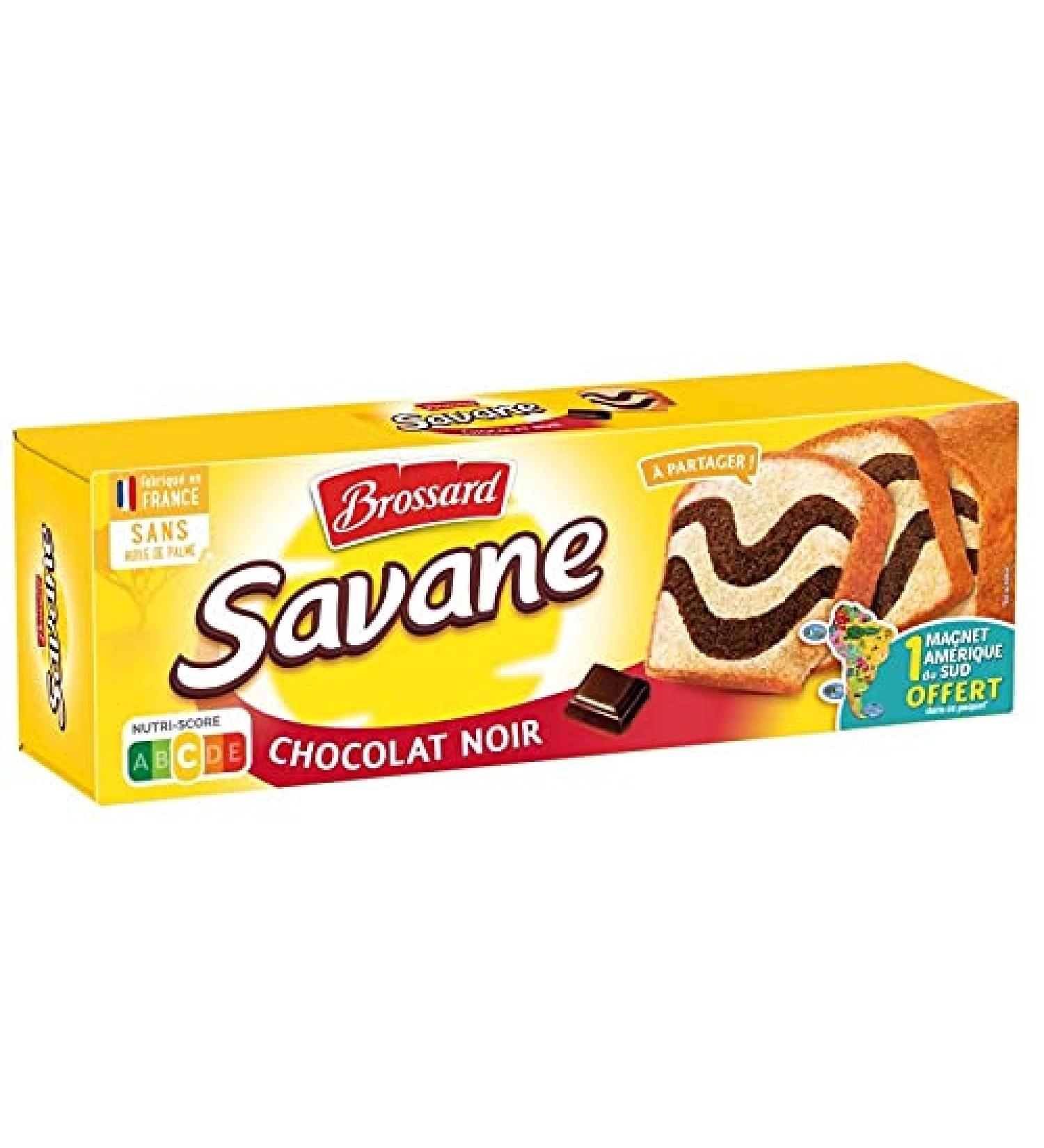 BROSSARD - Savane Familial Dark Chocolate 310G - Pack of 4 - Sold by the pack - Buy Online on GoSupps.com