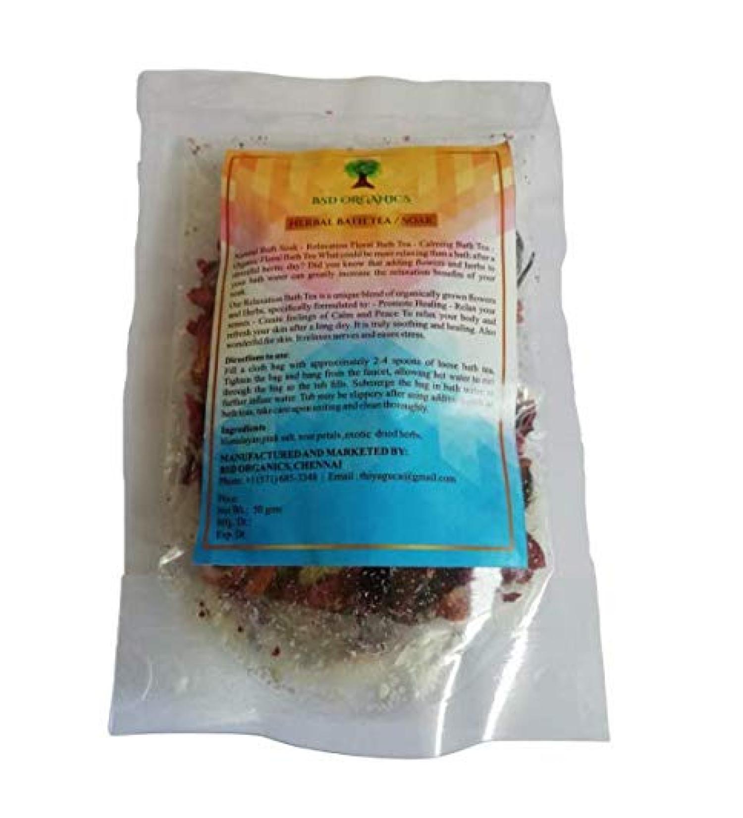 Herbal Bath Tea/Bath Soak - 50 Grams