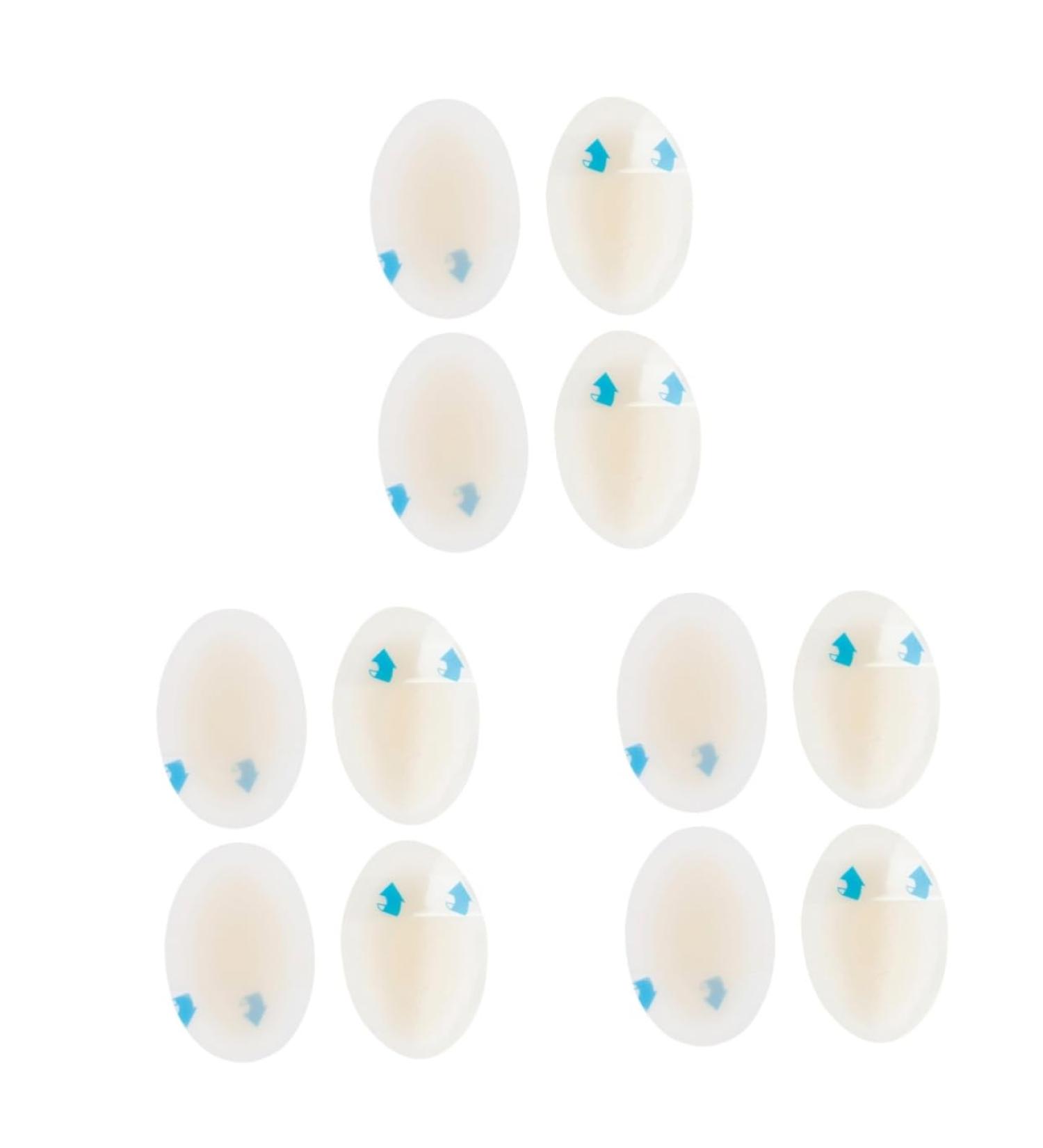 Buy Healvian 12 Pcs Silicone Shoe Inserts & Gel Heel Pads - Comfort & Protection for Men & Women | Ideal Sports Shoe Accessories - Buy Online on GoSupps.com