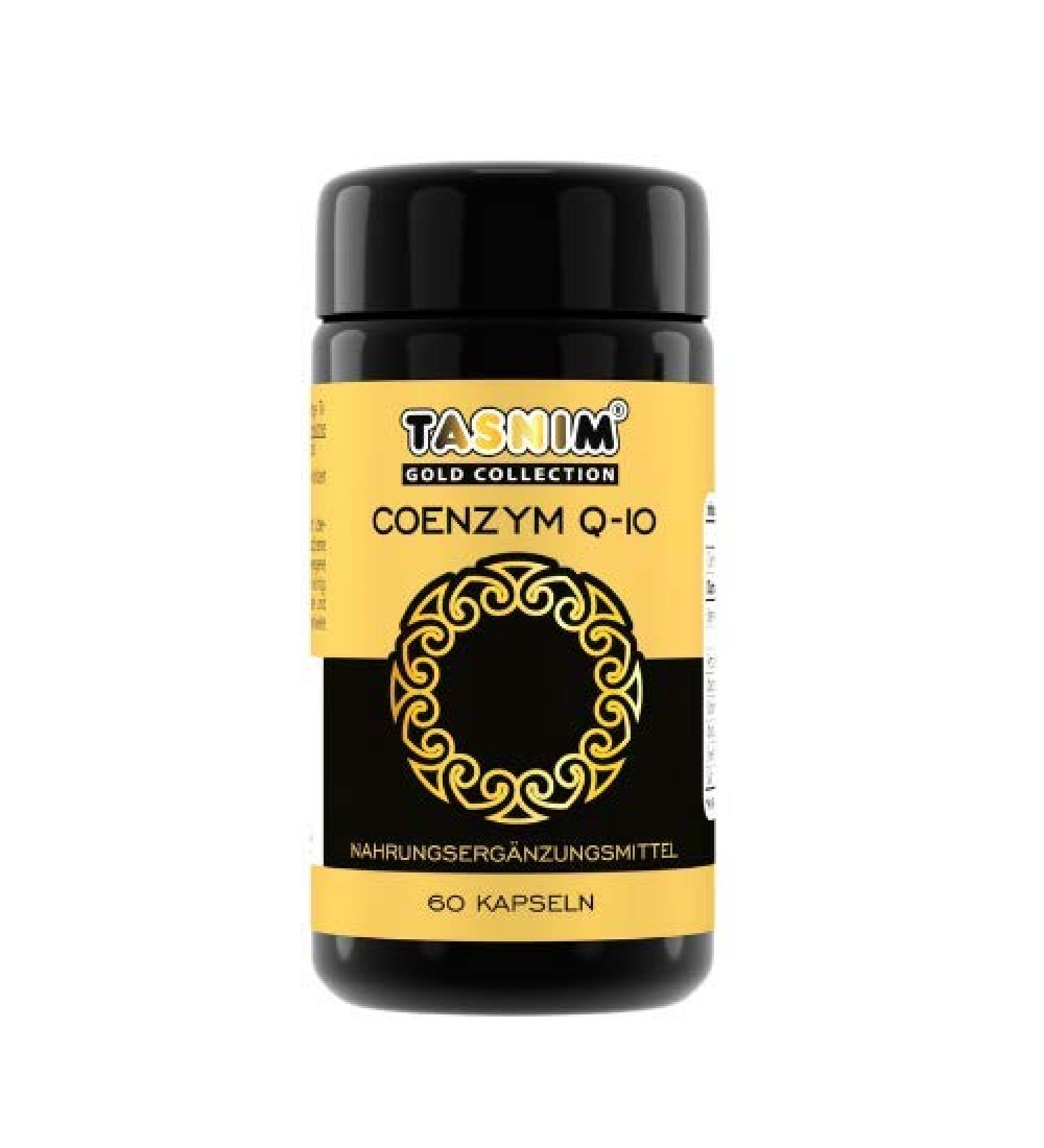 Buy Tasnim Coenzyme Q10 - 60 Capsules | Premium Quality Supplement for Energy & Heart Health - Fast International Shipping - Buy Online on GoSupps.com