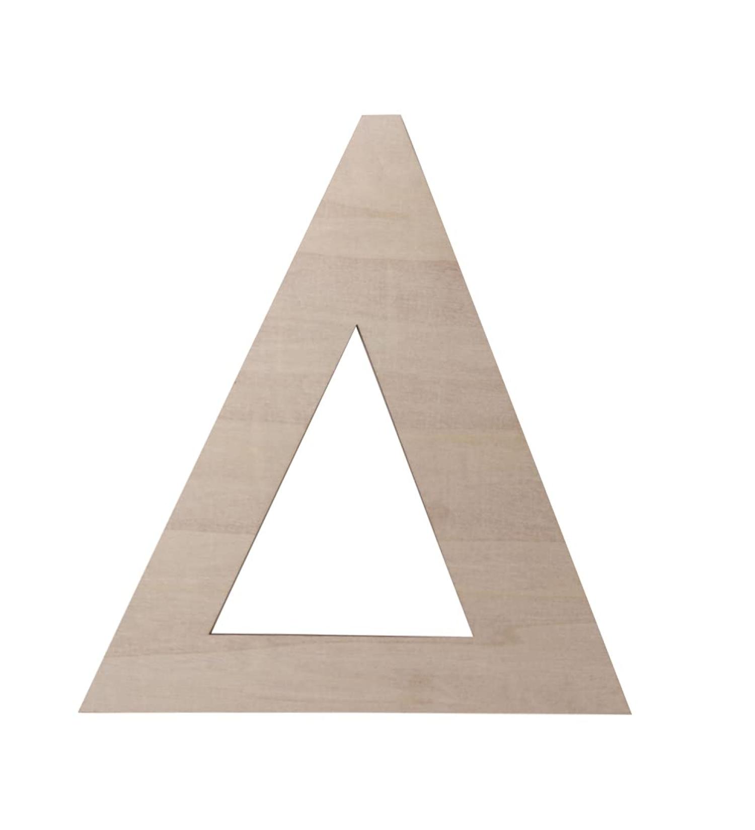 Focal20 Unfinished Wooden Greek Letters - 11 Inch Alphabet for DIY Crafts & Decor - Buy Online on GoSupps.com