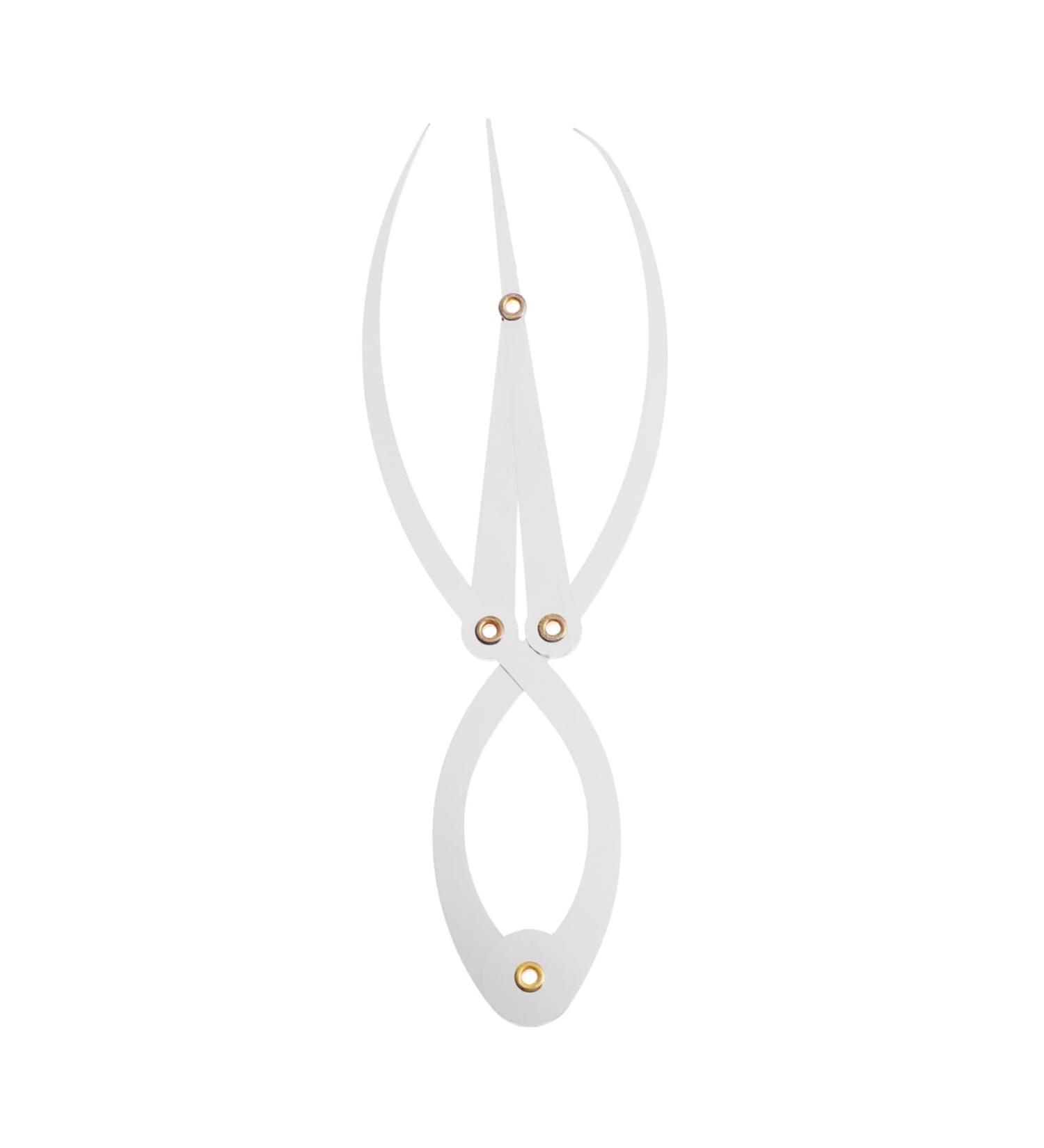 POPETPOP Golden Ratio Ruler 1 Pc Girl Eyebrow Measuring Tool Brow Ruler Measuring Ruler Gold Miss Balance Ruler Stainless Steel - Buy Online on GoSupps.com