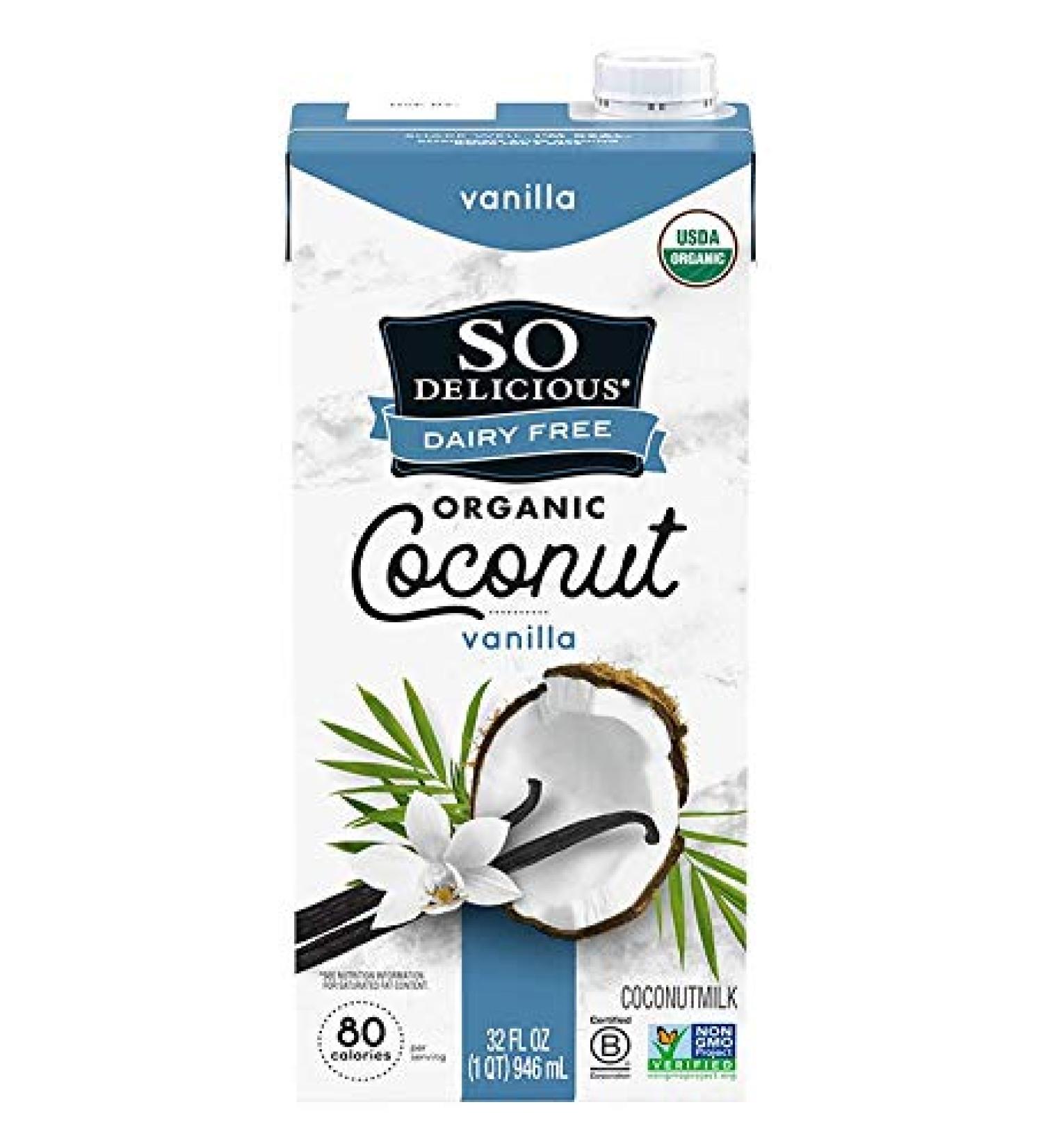 SO DELICIOUS BEV MLK CCNUT VNLLA ORG 32 FO