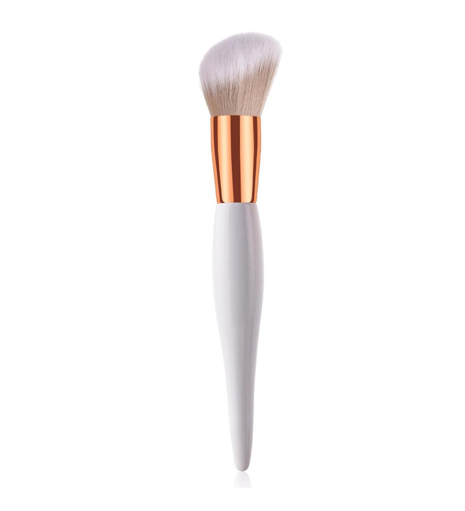 White Single Beauty Tools Makeup Brush Gift For Women(Blush Brush) Simple and Sophisticated Design - Buy Online on GoSupps.com