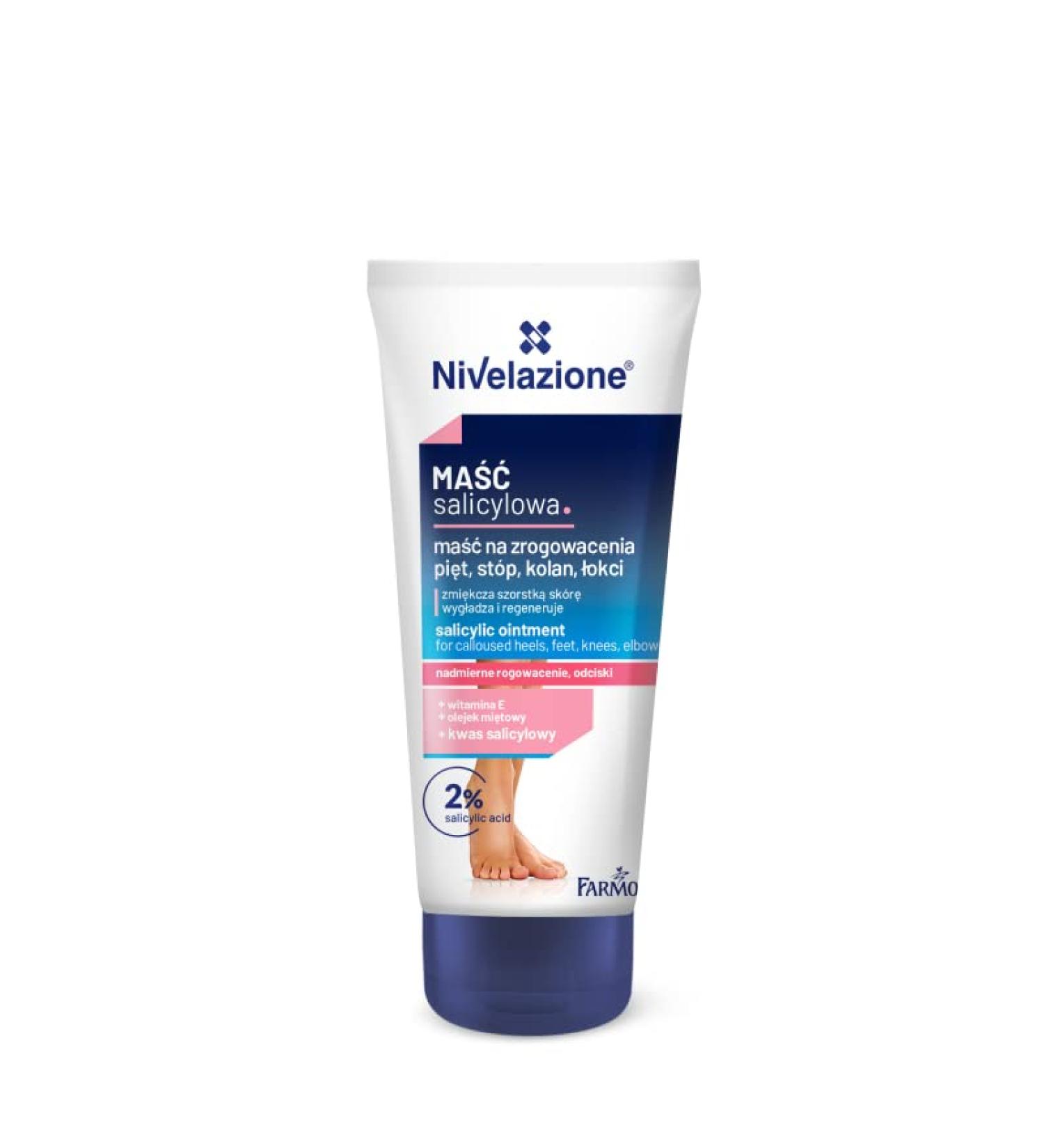 Farmona Nivelazione Foot Salicylic Acid Ointment for Callused Skin 75ml - Buy Online on GoSupps.com