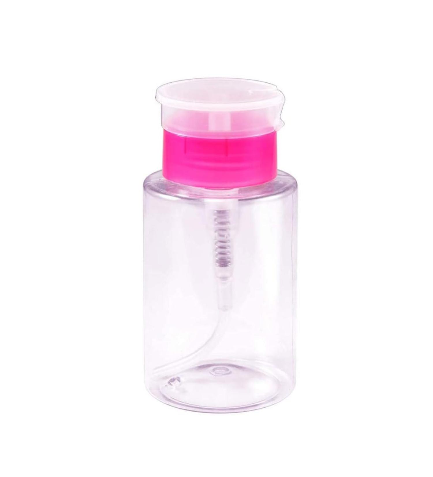 Distributeur de dissolvant de vernis ongles bouteille vide transparente pompe en plastique r cipient liquide rose 180ml D coration jardin - Buy Online on GoSupps.com