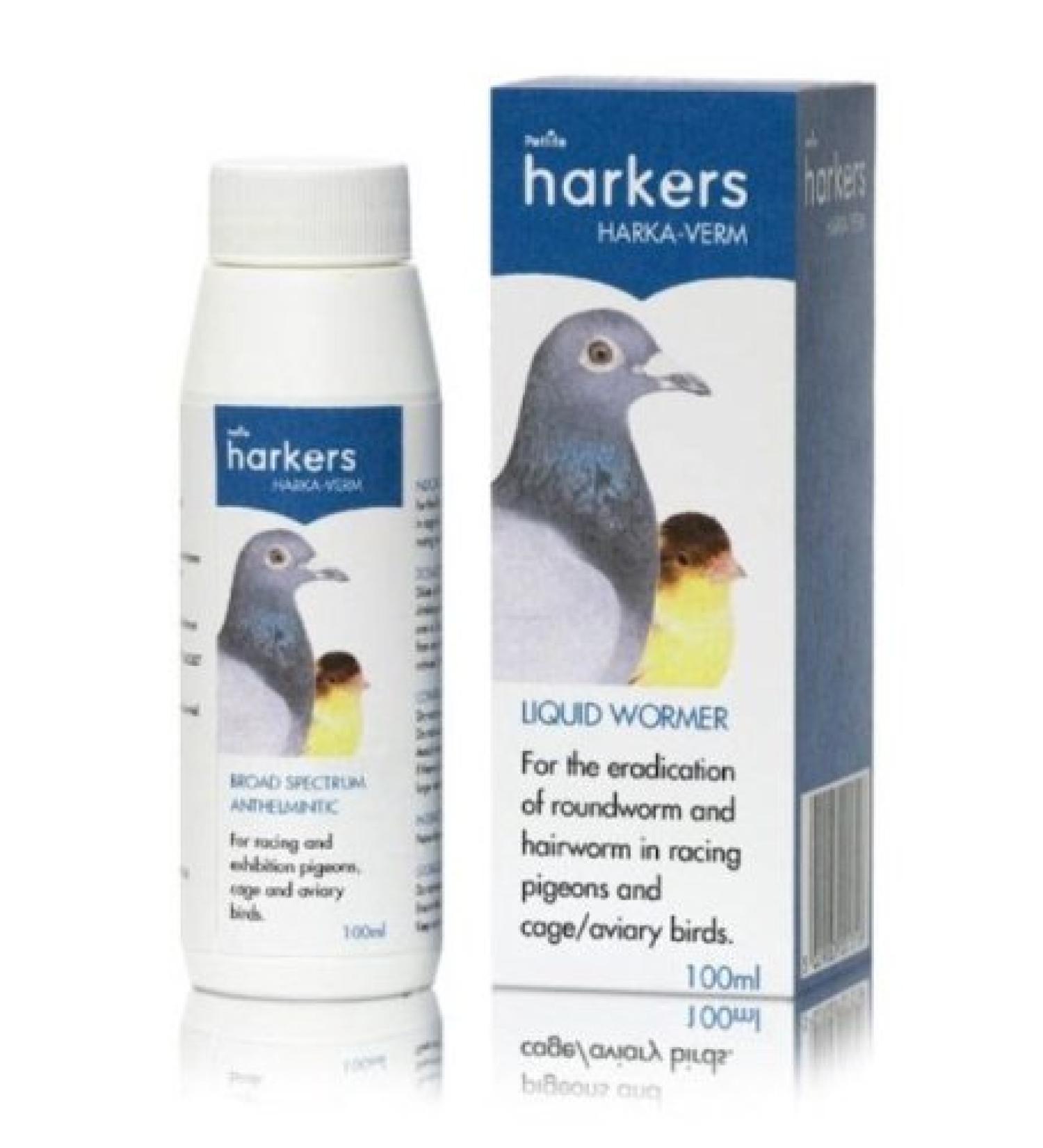 Harkers - Harka-Verm Pigeon & Poultry Wormer x Size: 100 Ml
