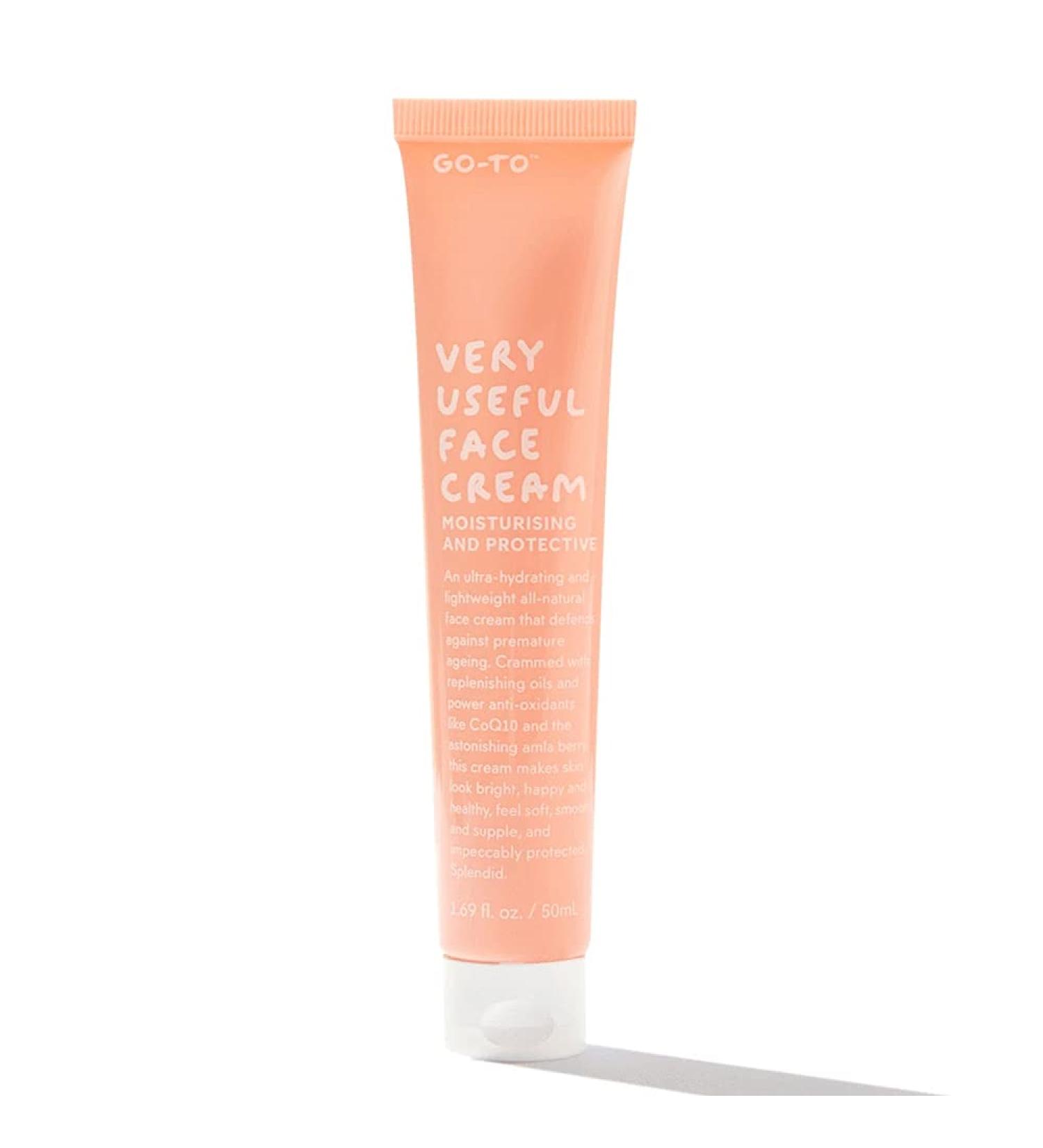Buy Very Useful Natural Face Cream | Clean Plant-Based Daily Moisturizer | 1.68 fl oz | International Shipping Available - Buy Online on GoSupps.com