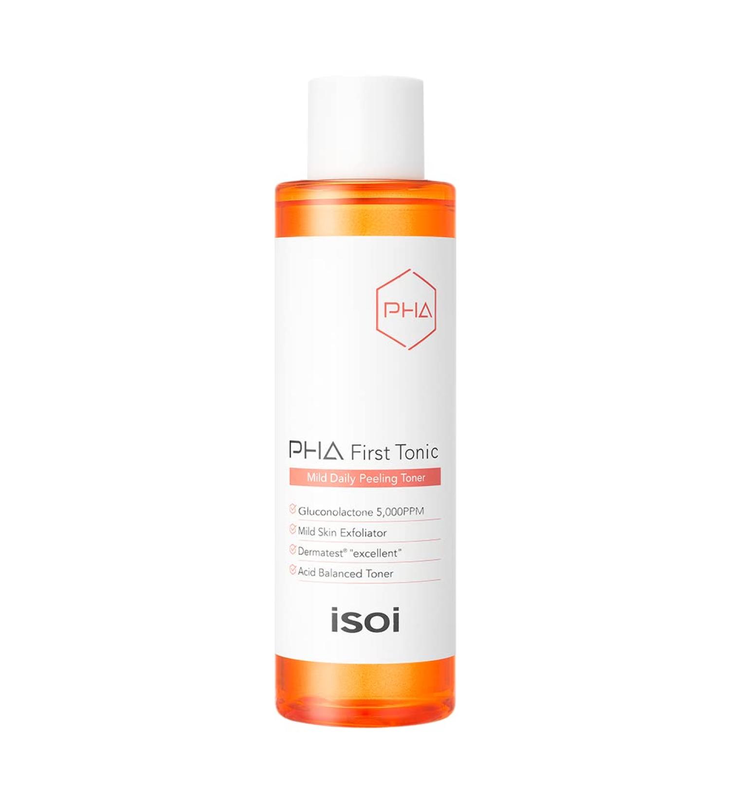 ISOI PHA First Toner 303ml | Gentle Daily Peeling Facial Toner for Sensitive Skin | Restore Balance with Korean Skincare - Buy Online on GoSupps.com